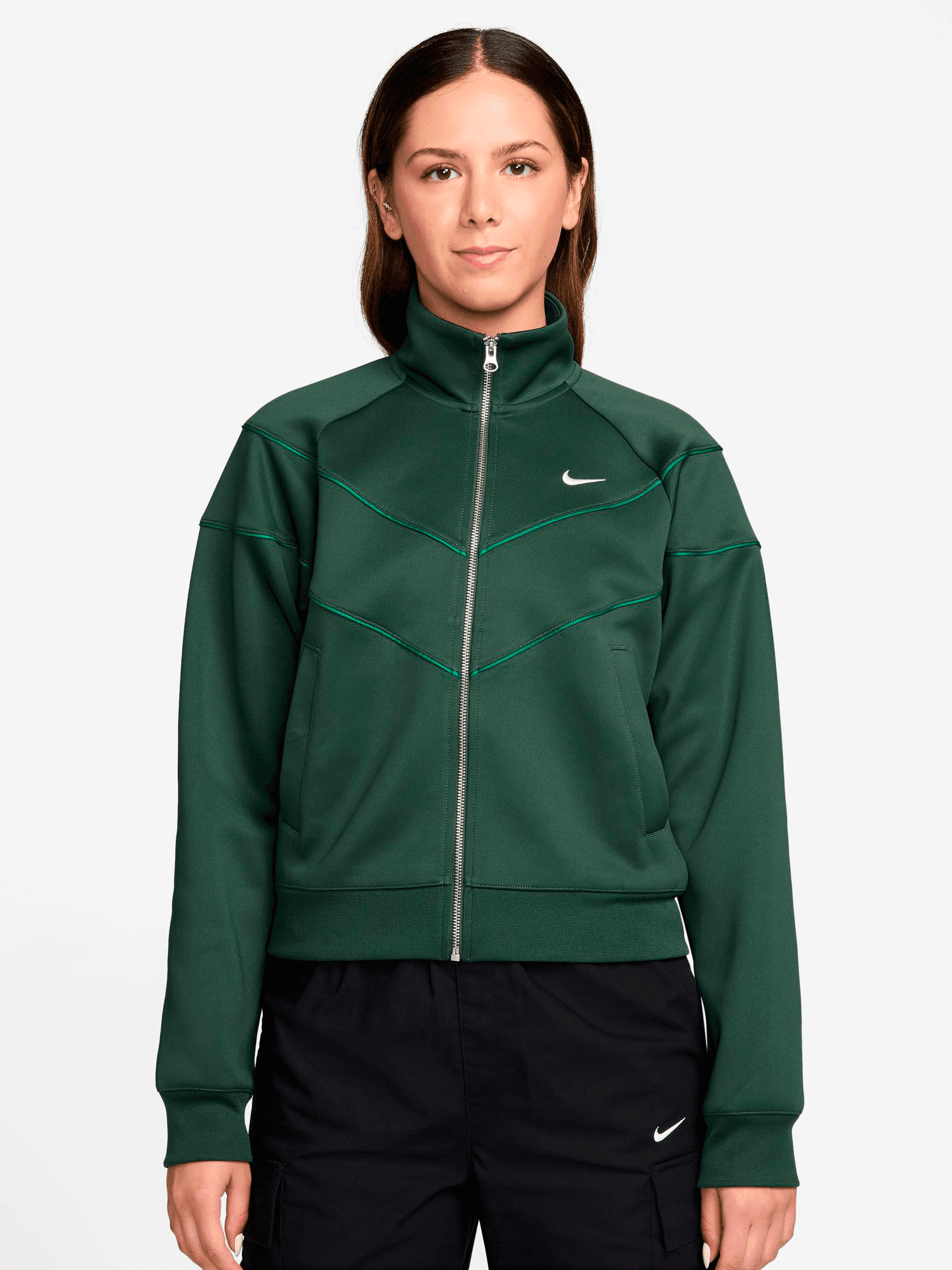Nike, W WINDRUNNER POLY KNIT JKT, Model 1