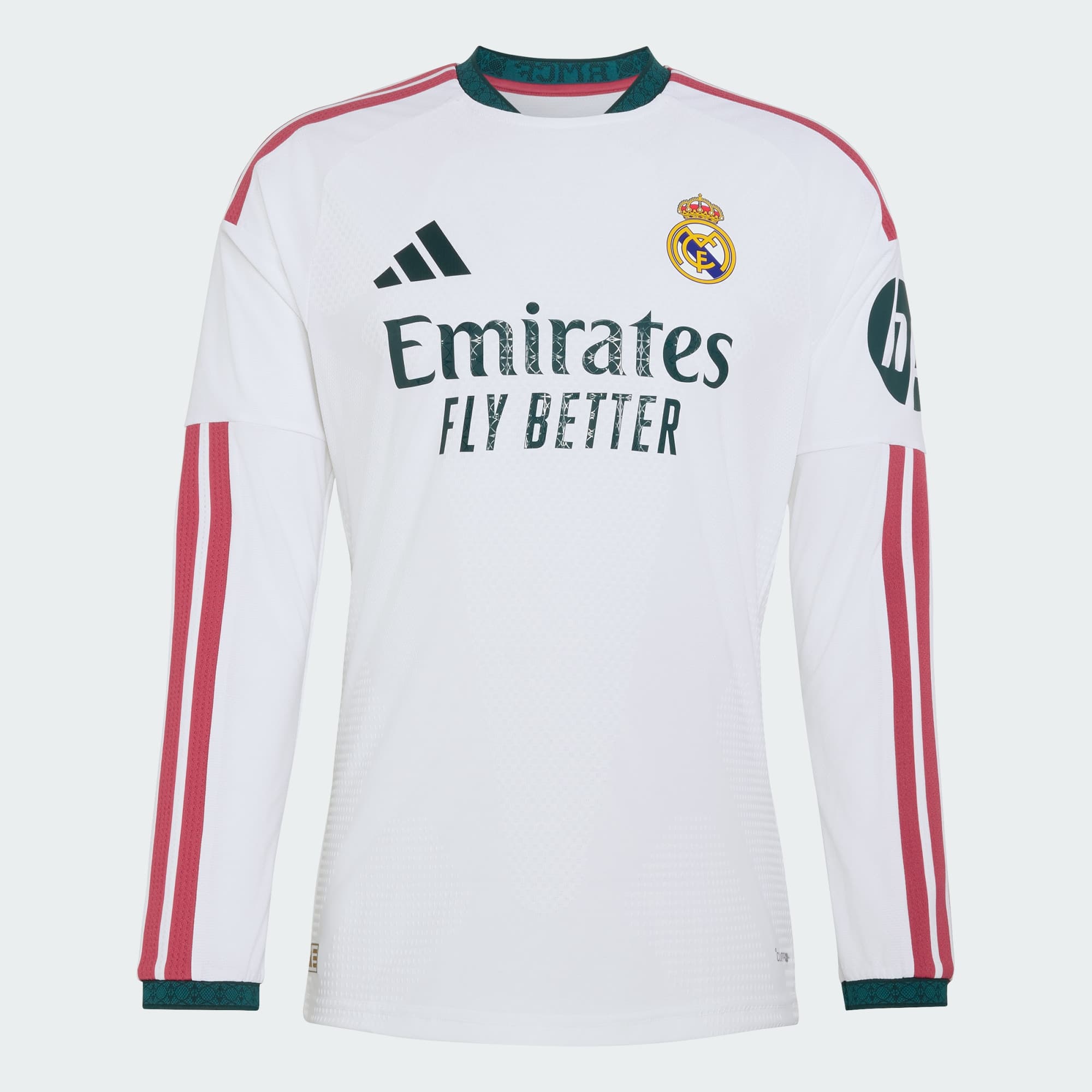 Adidas, Adidas Real Madrid 26/27 Authentic Långärmad Hemmatröja, Product 0