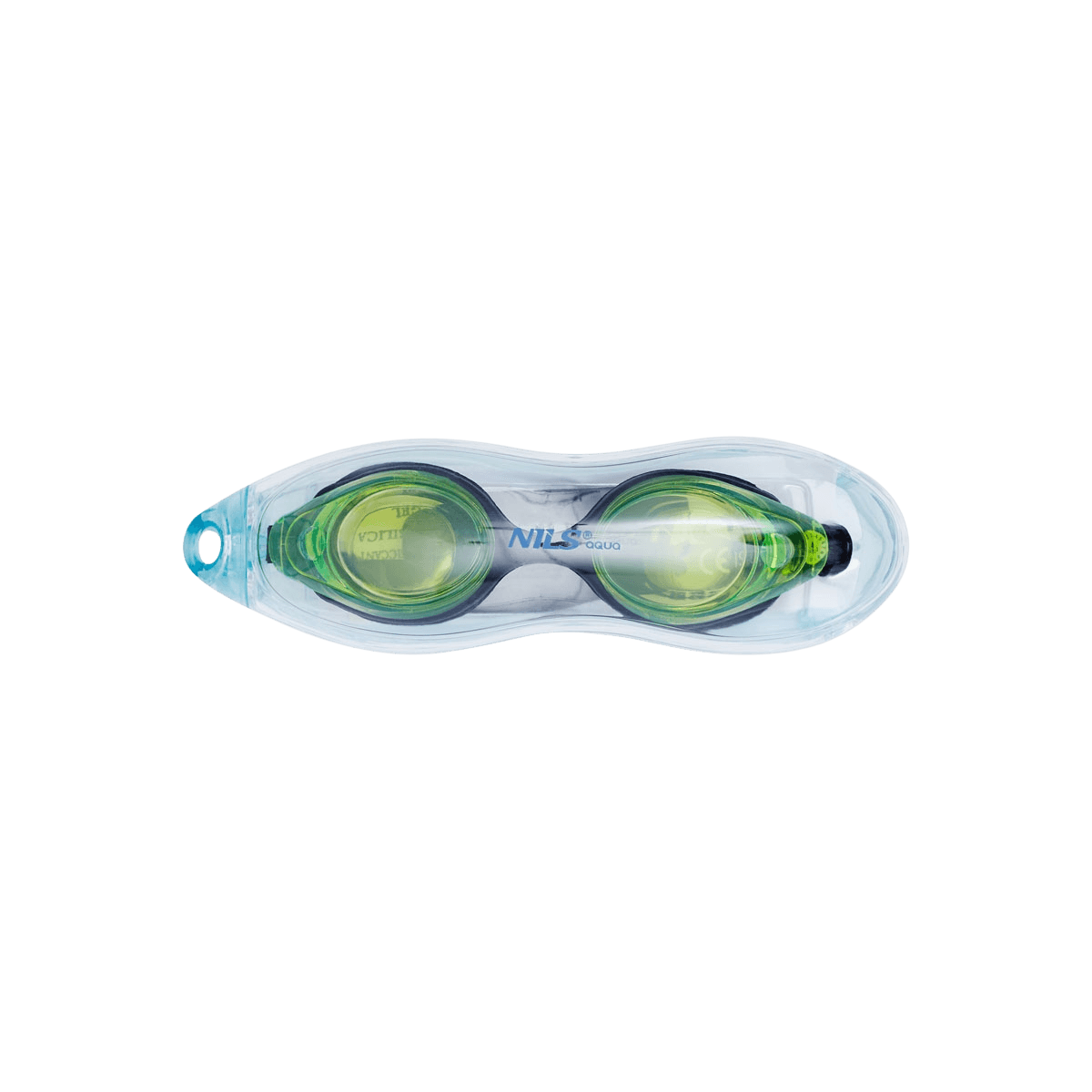 northix, Swimming Goggles, Anti-fog, Black/green, Detail 1