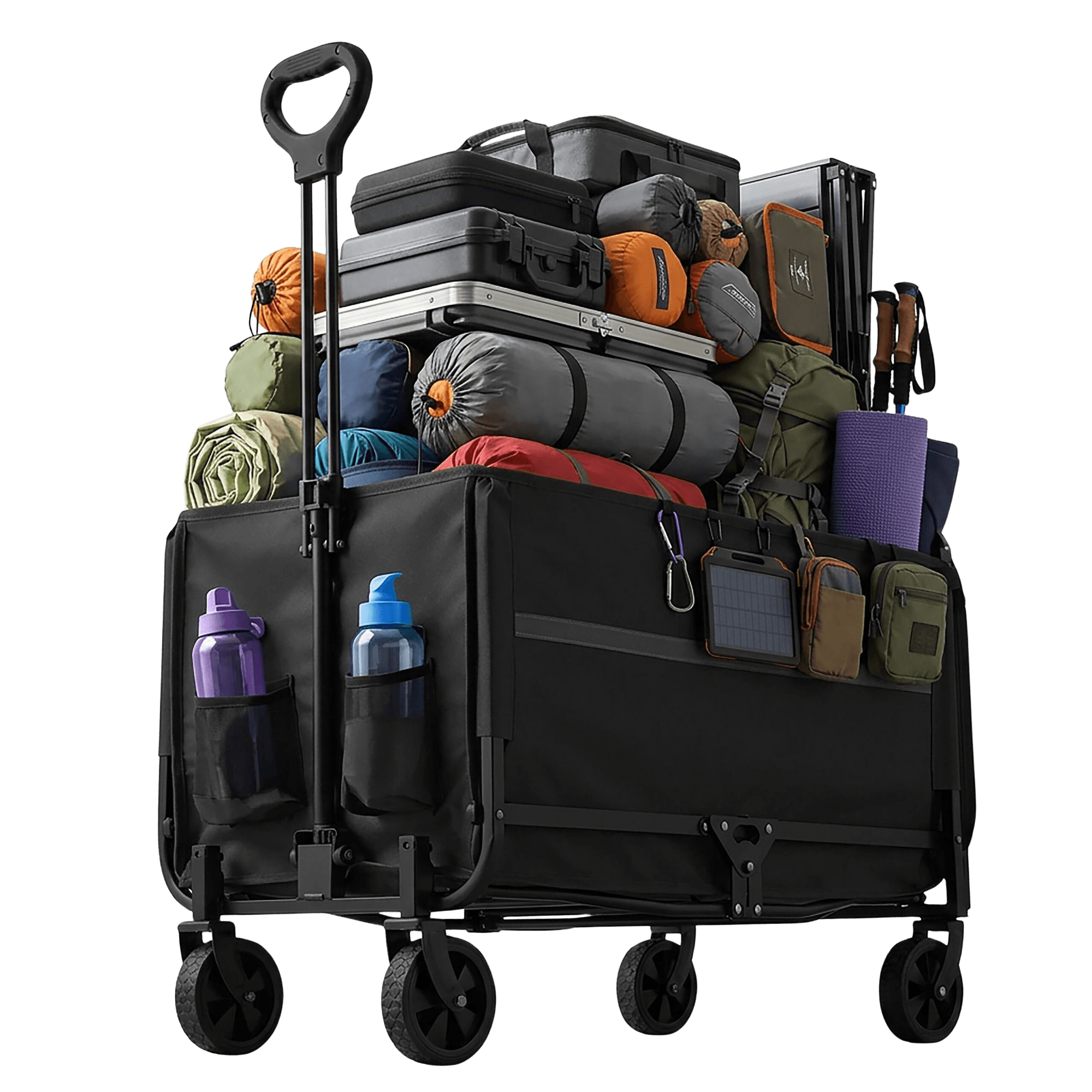 northix, Foldable Wagon With Tailgate, Waterproof Cover, Product 0