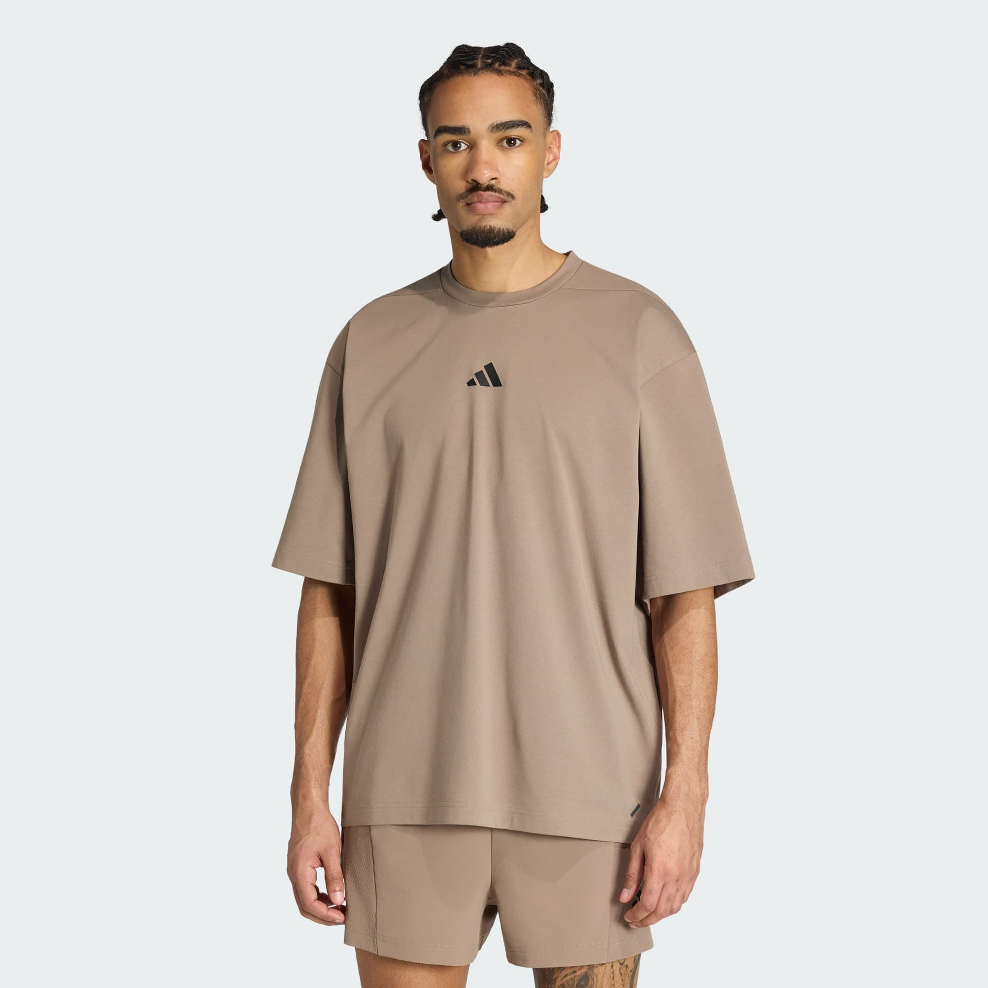 Adidas, Adidas Primelift Tränings-t-shirt I Oversize-modell, Model 1