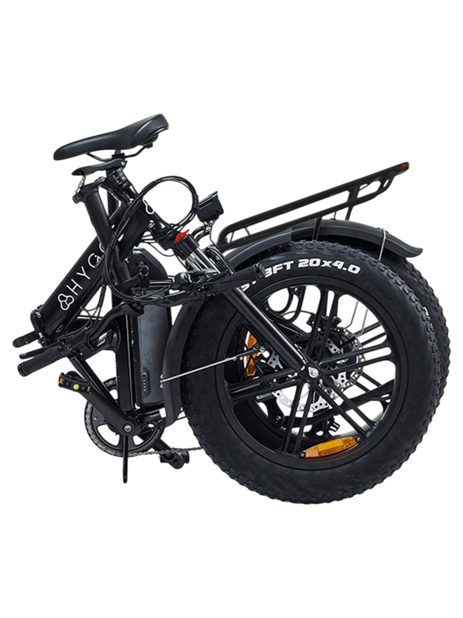 hygge bikes, Vester 2026 - Folding Fat Tyre E-bike 48v 14ah - Onyx Black, Detail 1