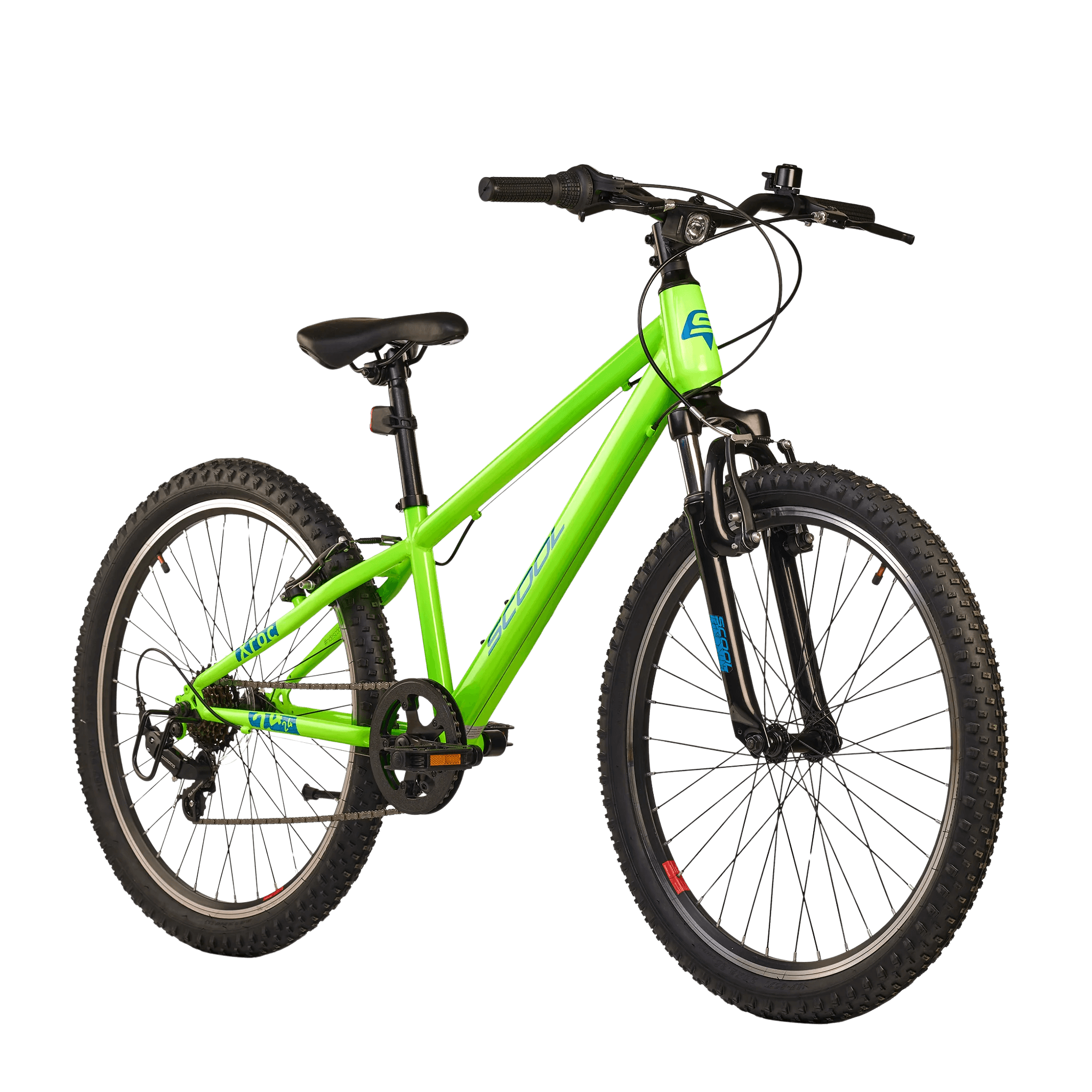 scool, 'cool Xroc, 24" Neon Green/ocean, Detail 1