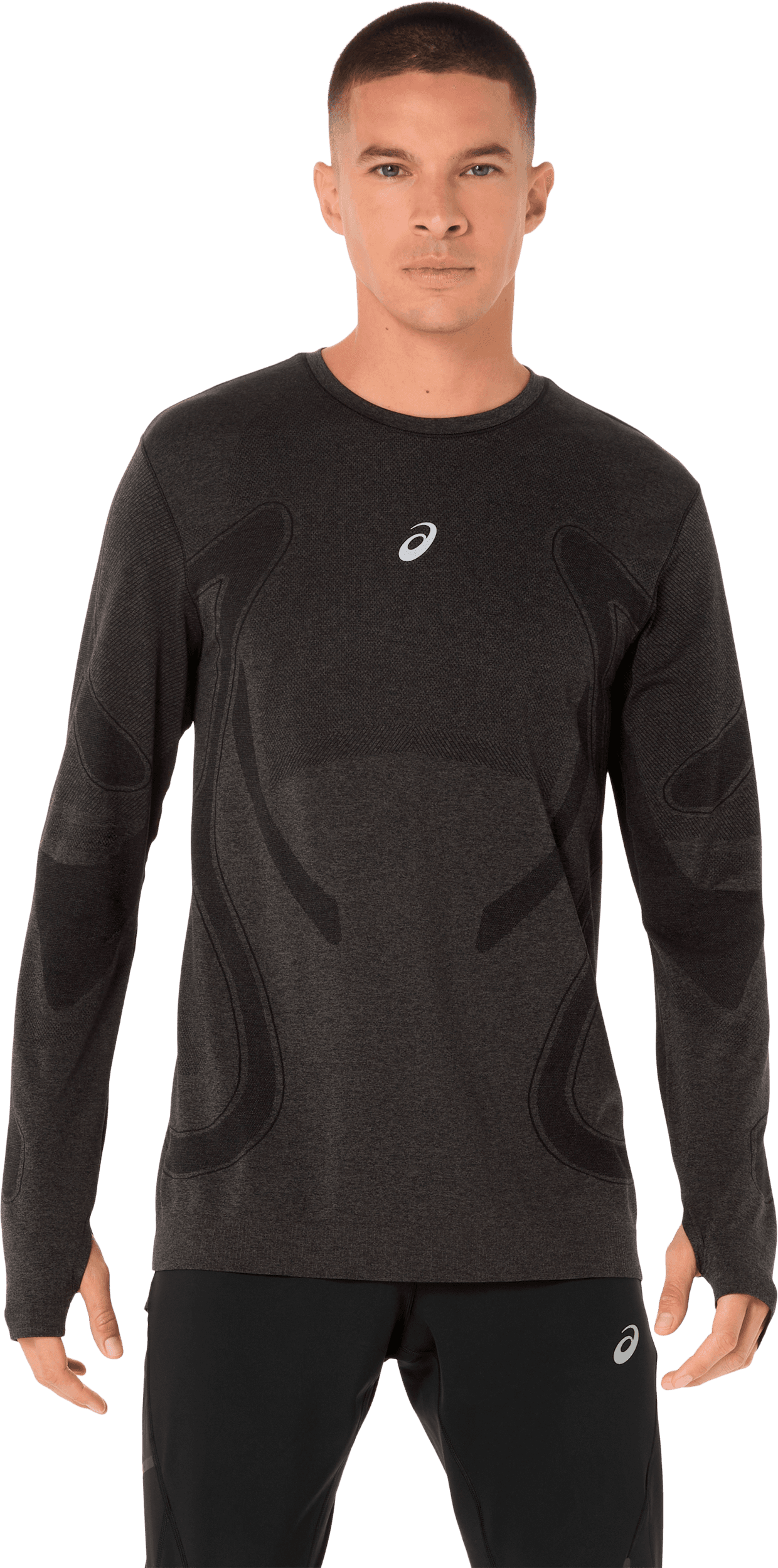 Asics, M ROAD SEAMLESS LS TOP, Model 1