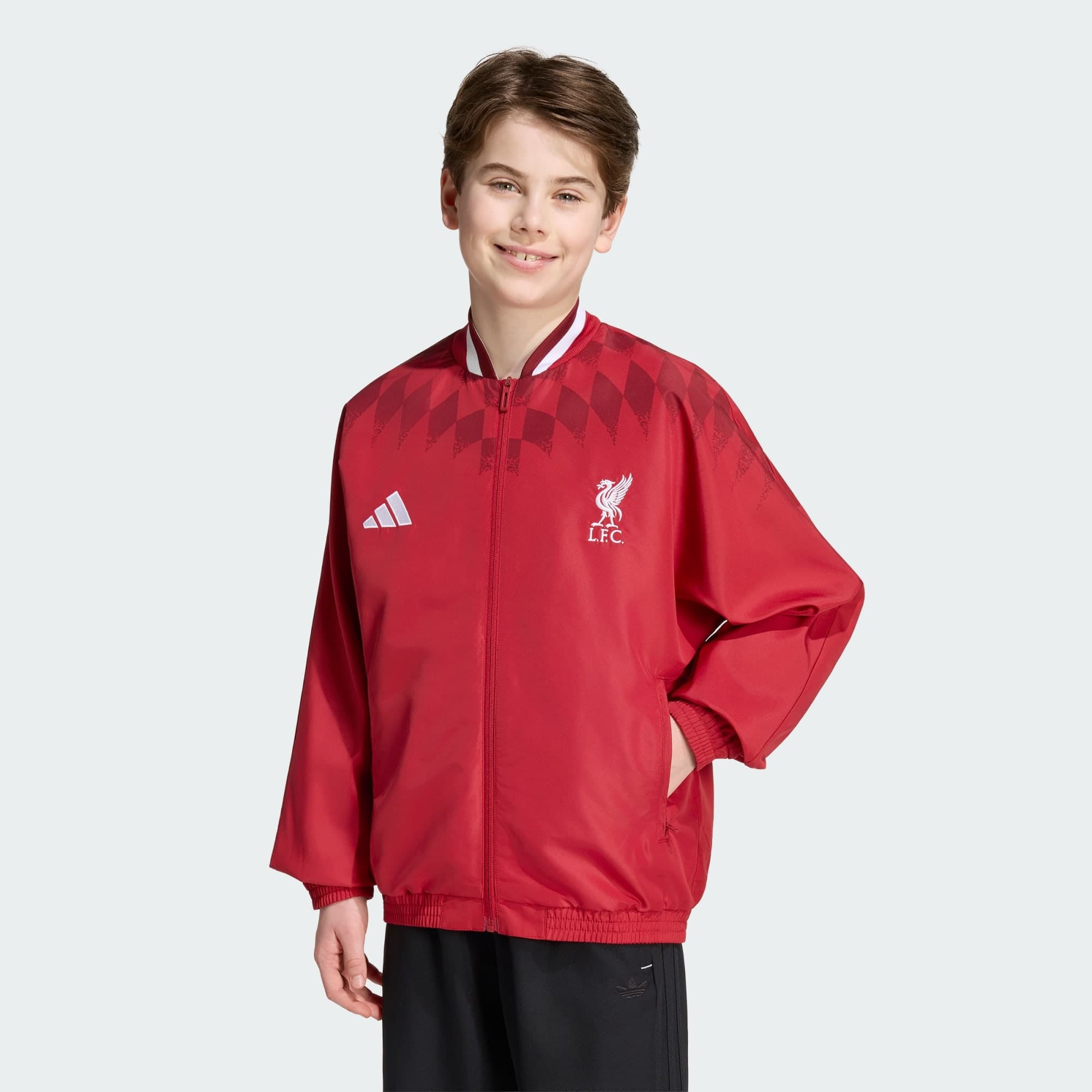 Adidas, Adidas Liverpool Fc Stadium Träningsjacka För Barn, Model 1