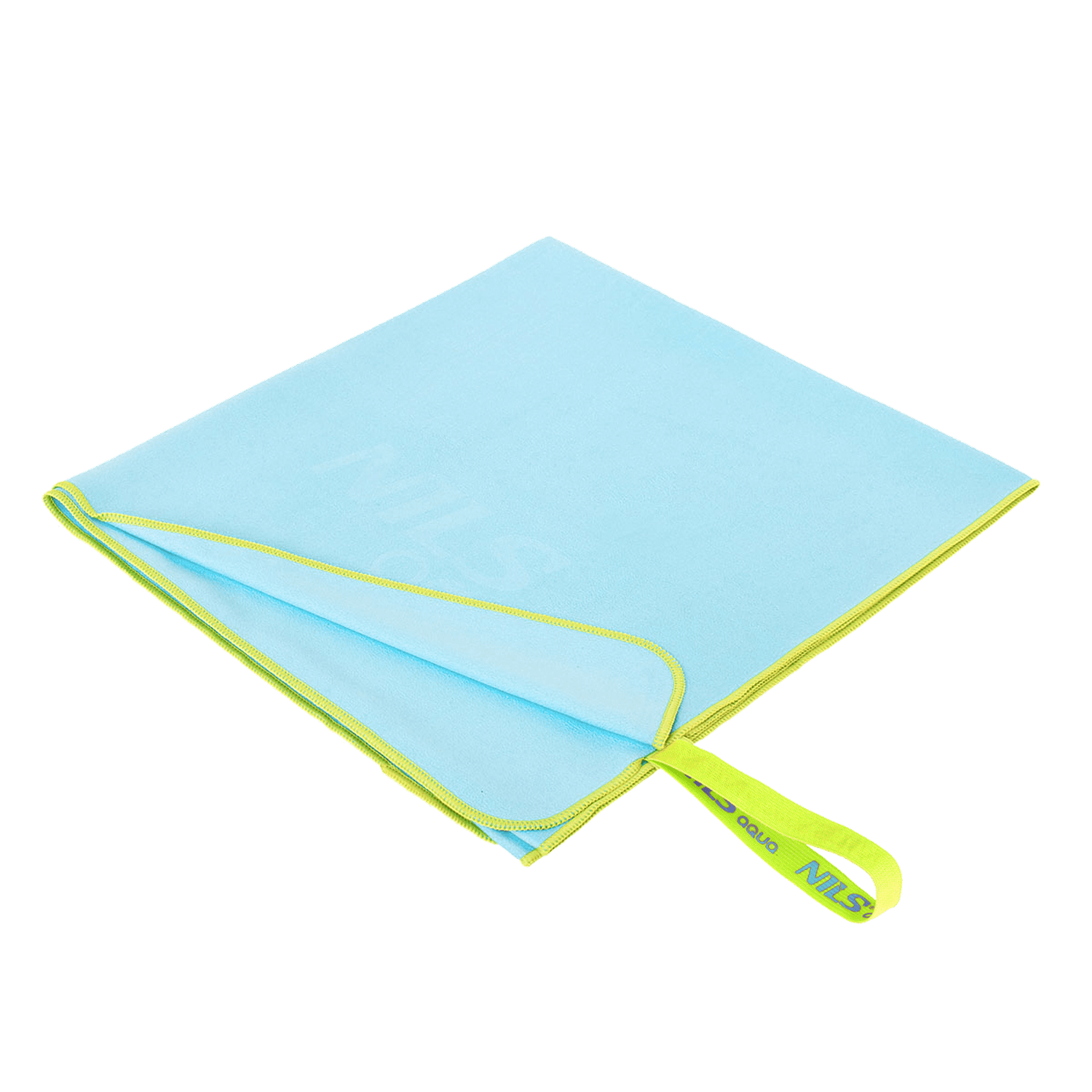 northix, Microfibre Towel 180x100 Cm, Blue-green, Detail 1