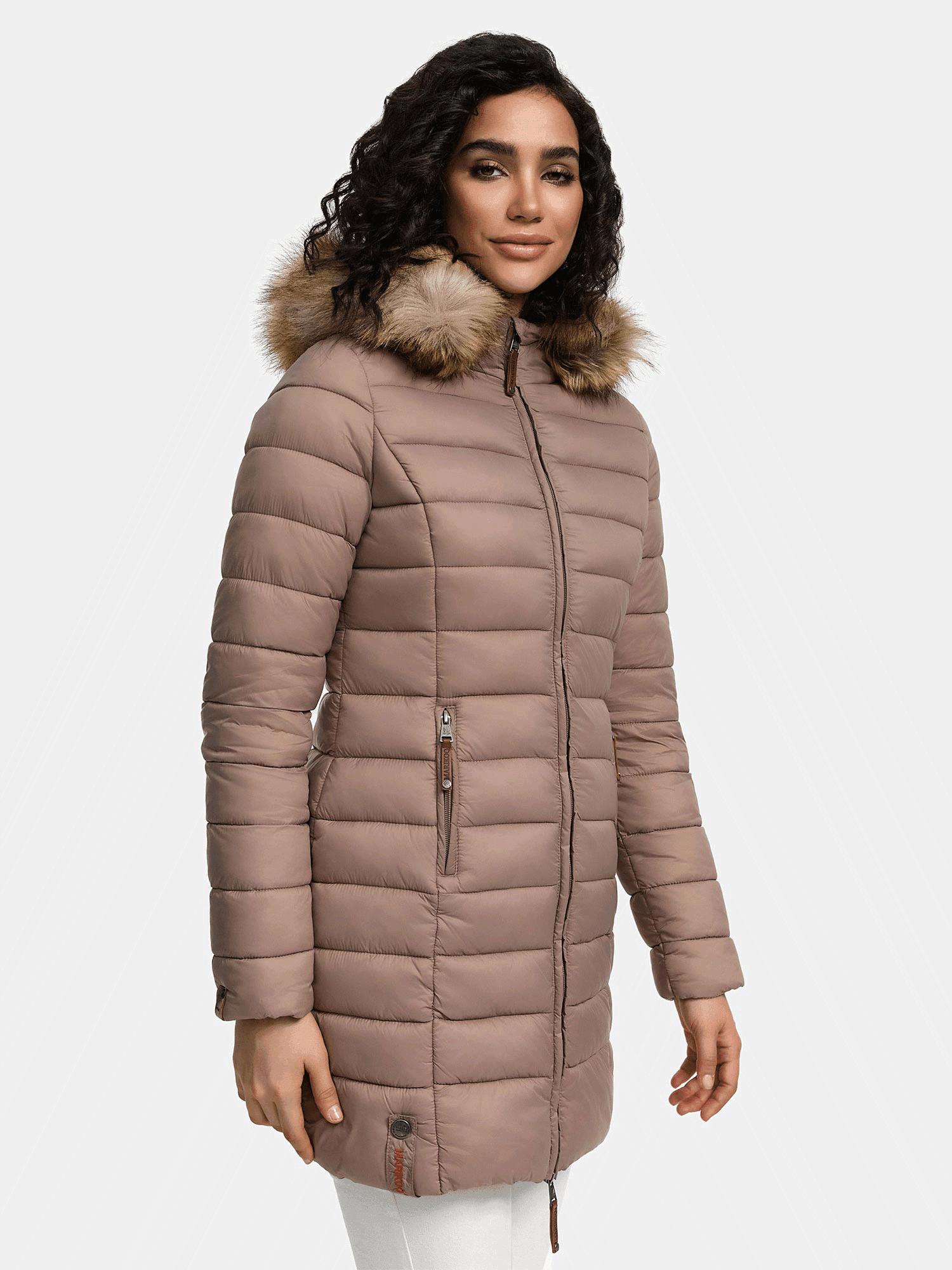 marikoo, Women Winterjacket Rose, Model 1