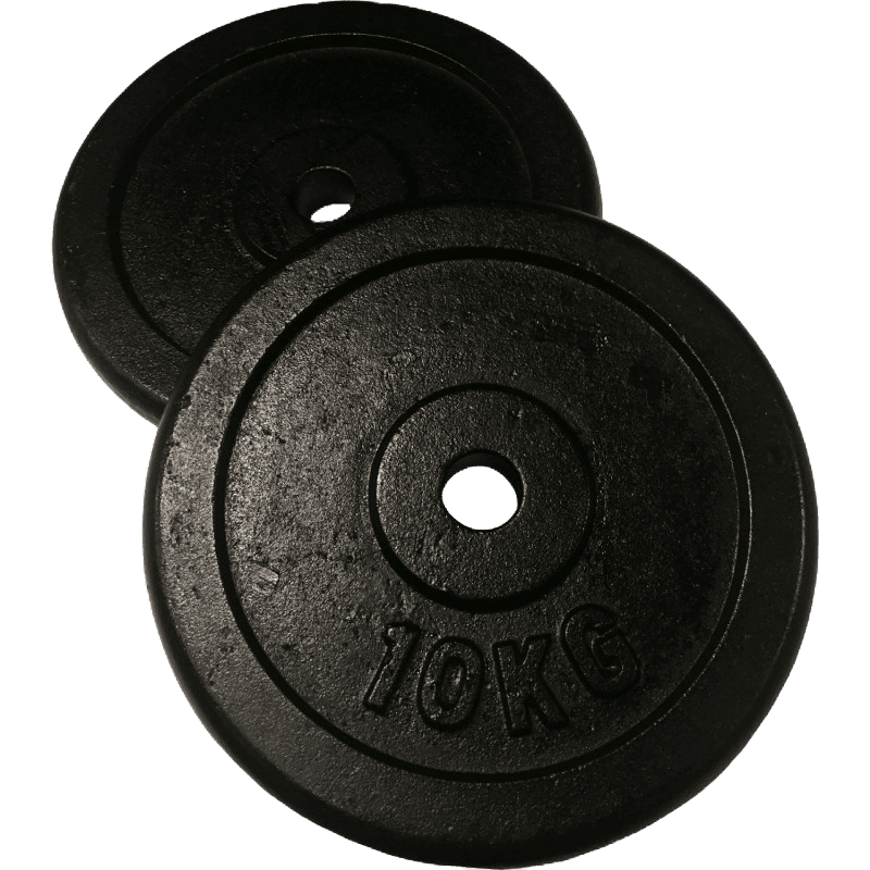 fit 'n shape, Weight Plates, Iron (2 X 2,5kg - 15kg) 30mm - 10 Kg, Product 0