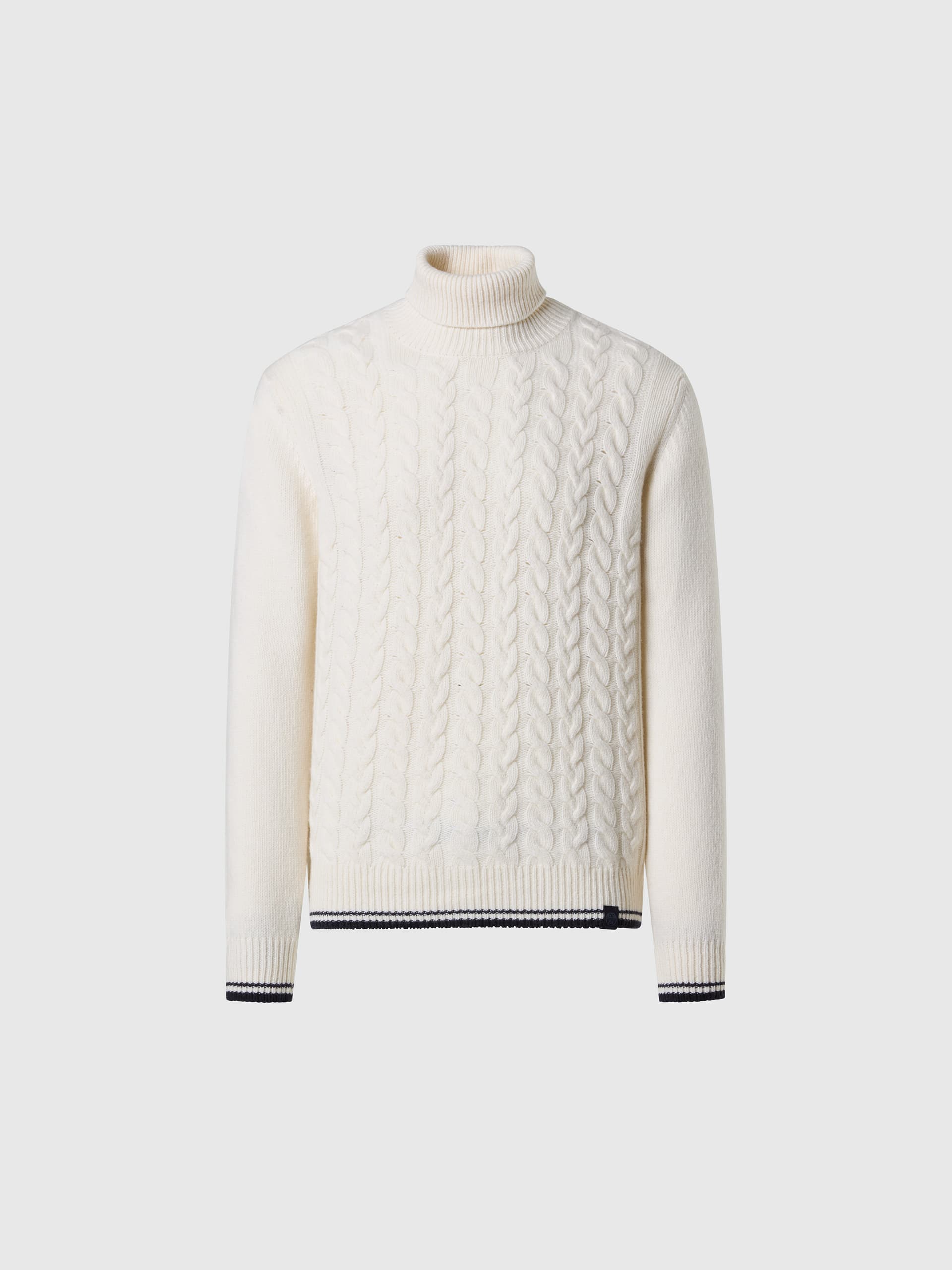 north sails, North Sails Sweater With Cable-knit Front, Product 0