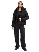 Women Winterjacket Sahnemausii, Black