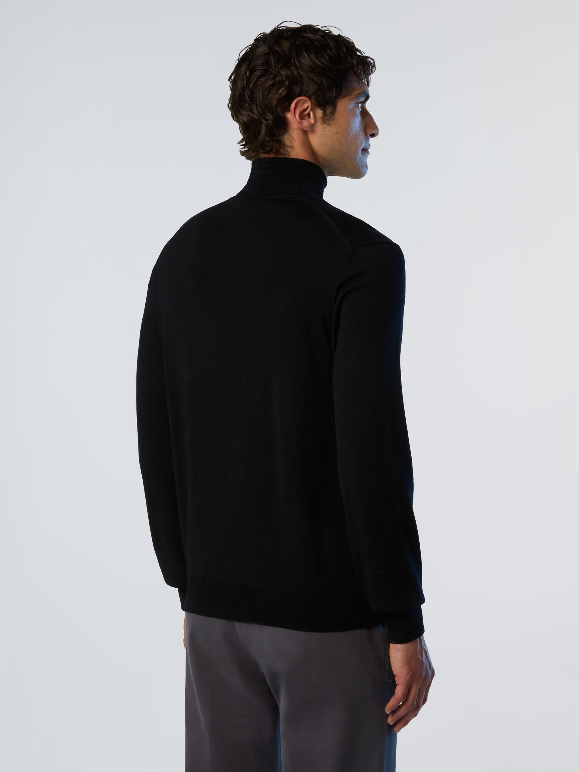 north sails, North Sails Sweater Merino Wool Turtle-neck, Model 1