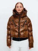 Noelle W Ski Jacket, Brown