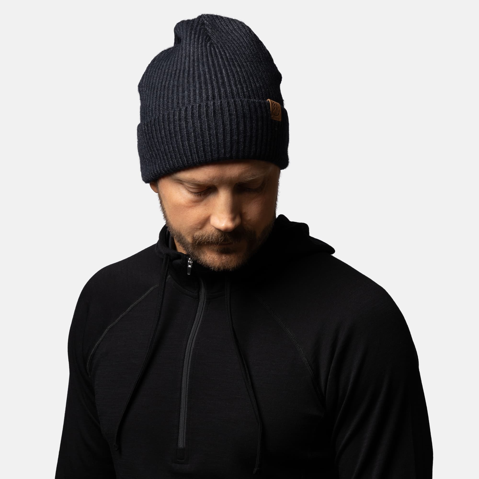 beyond nordic, Bn202 Knitted Merino Mössa, Model 1