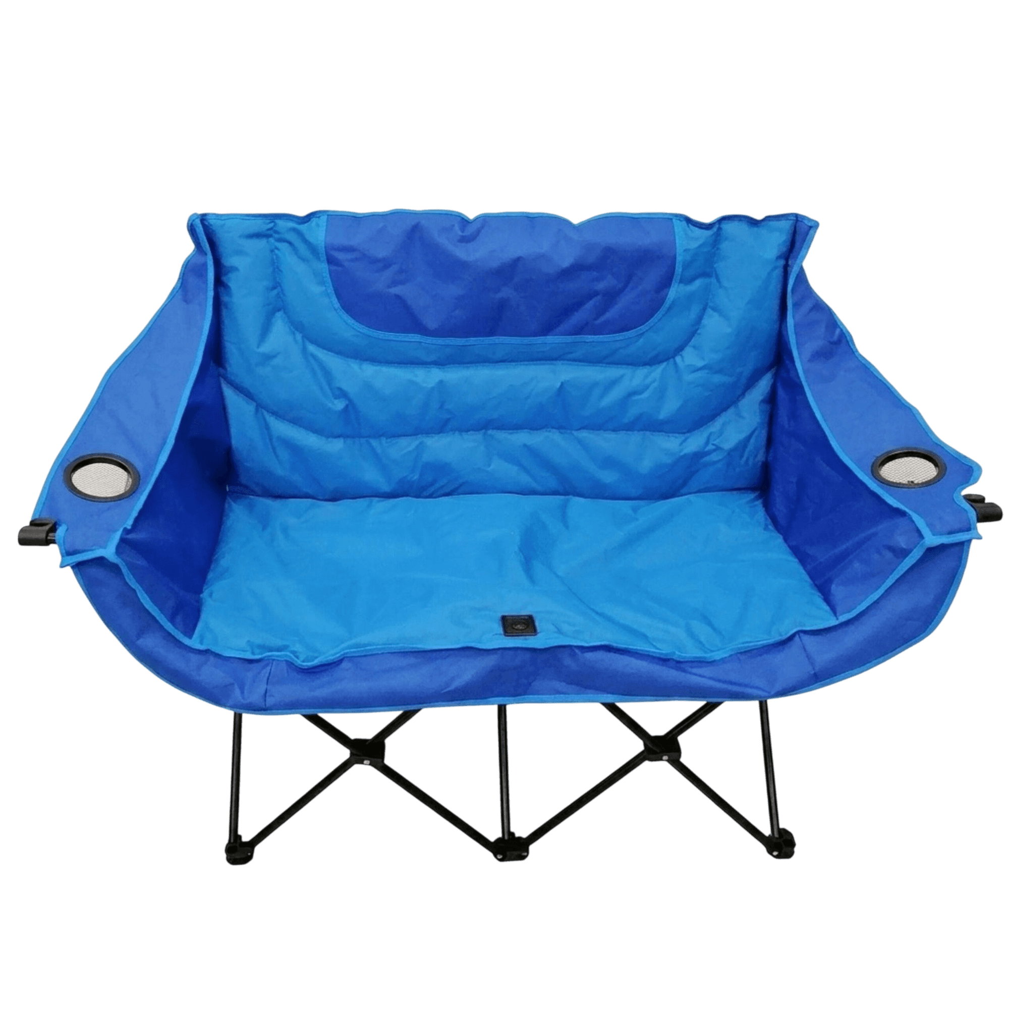 northix, 2-person Folding Camping Chair – Padded, Cup Holders, Bag, Product 0