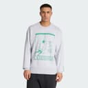 Adidas Real Madrid Heritage Sweatshirt Med Rund Hals, Grey