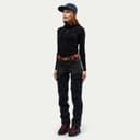 Bn009 Zip-off Outdoor Pants Women's, Black