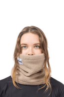 Beanie Sherpa Neckwarmer, Brown