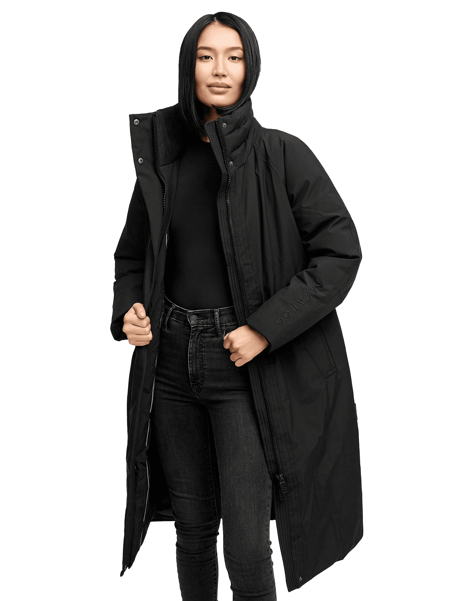 navahoo, Women Winterjacket Traumblüte, Model 1