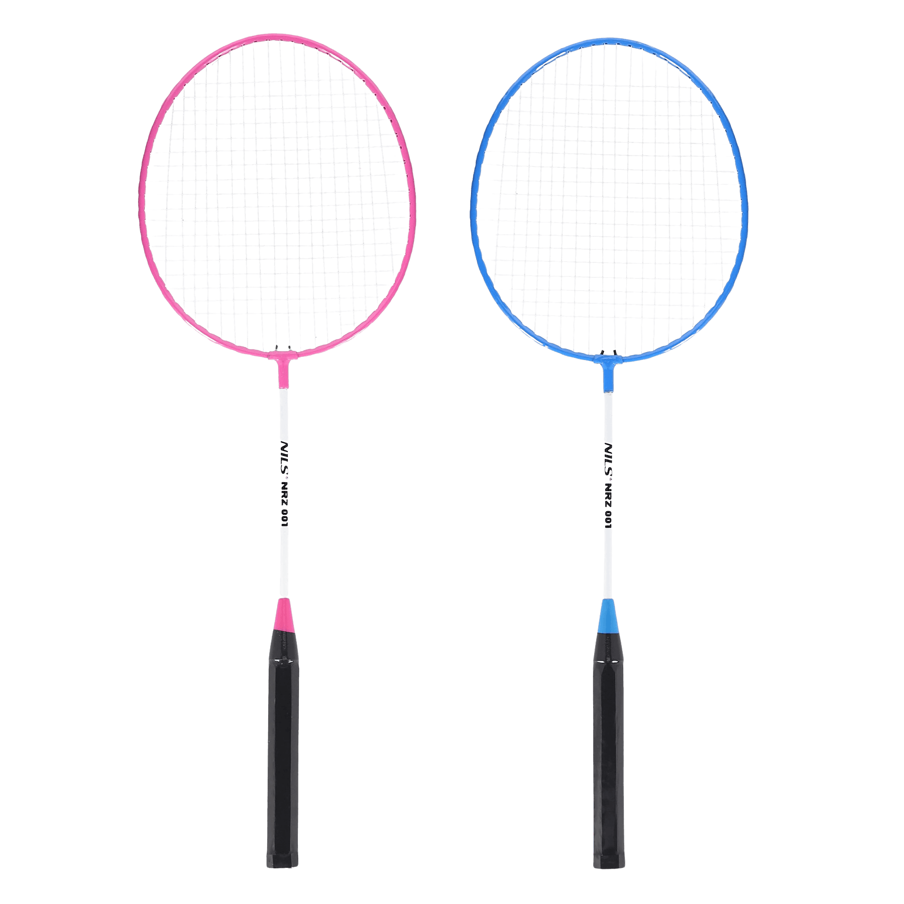 northix, Badminton Racket Set – Steel, 2 Rackets + Shuttlecock, Product 0