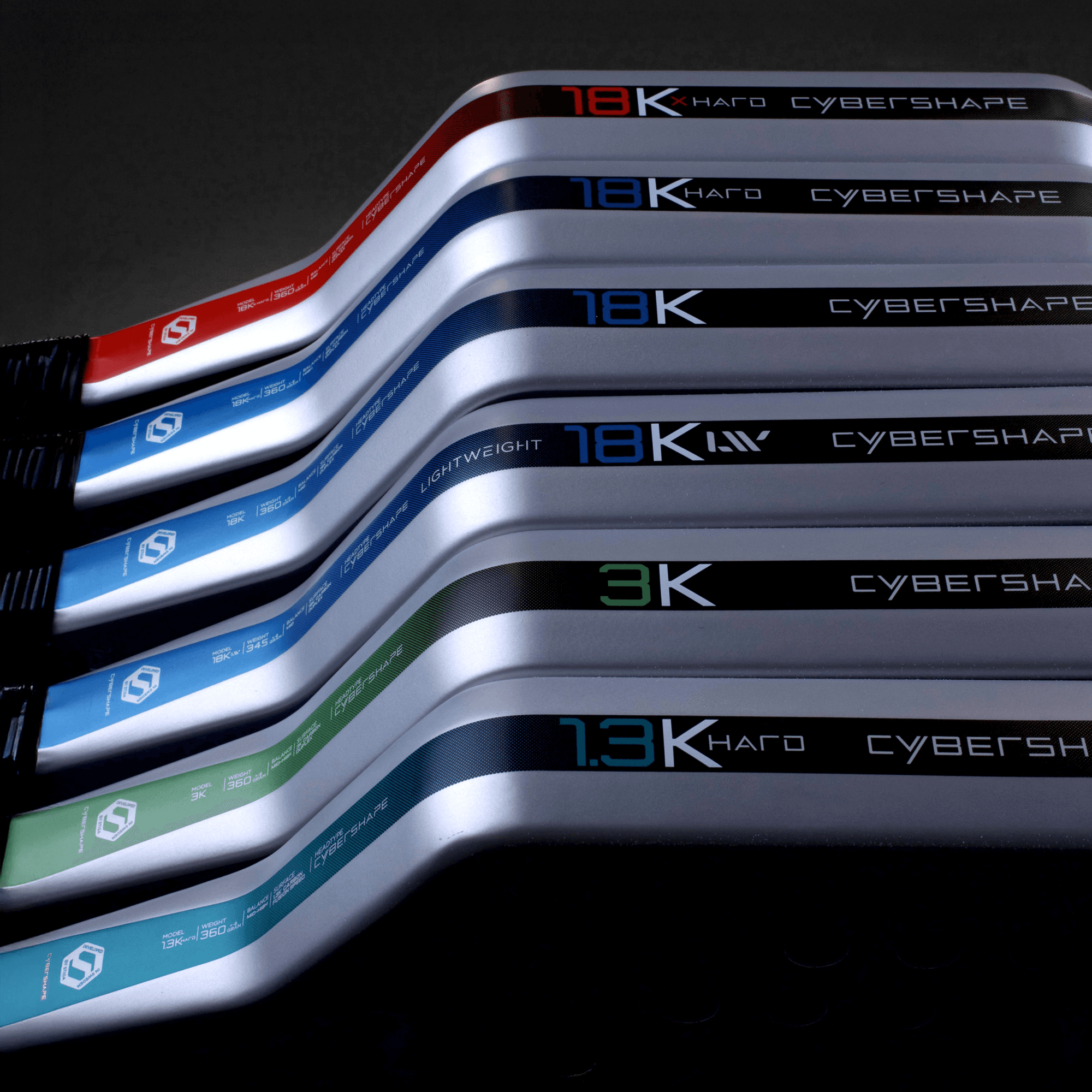 STIGA, Padel Racket 3k 2 Cybershape, Detail 1