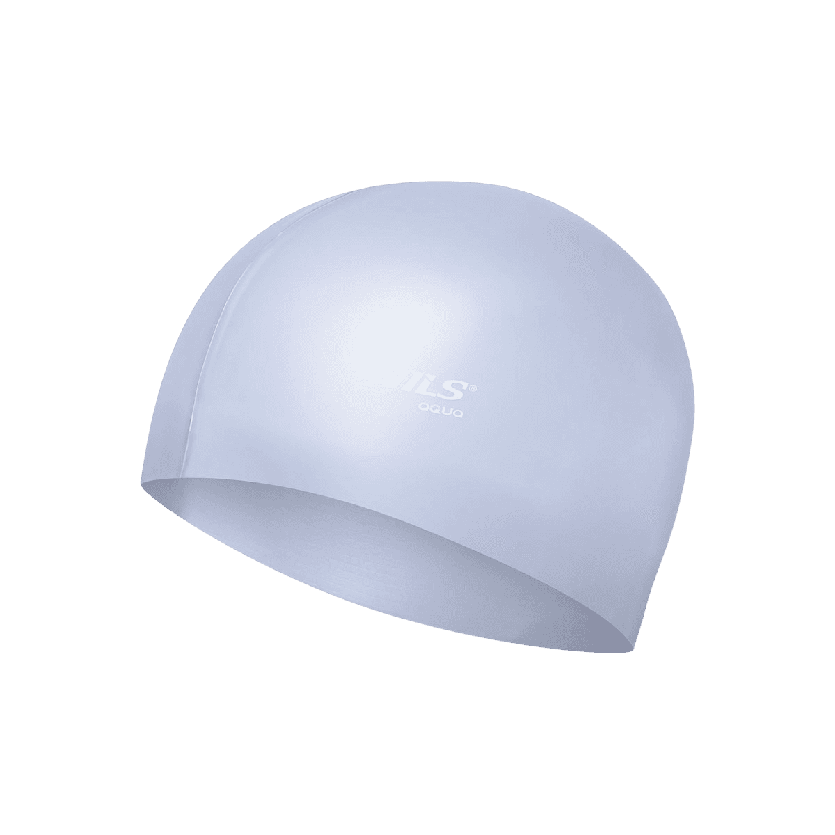 northix, Gray Silicone Swimming Cap, Solid Color, Product 0