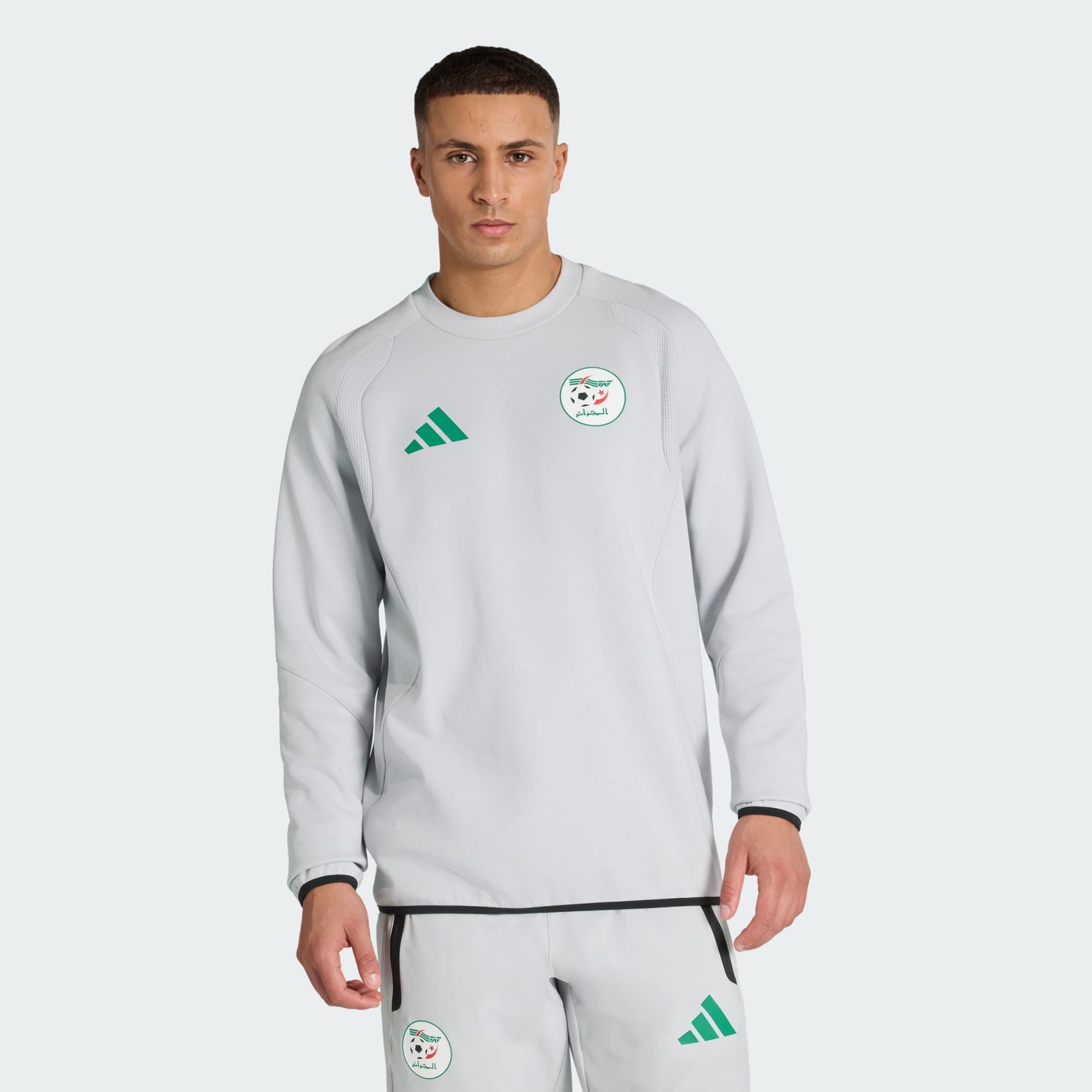 Adidas, Adidas Algeriet Tiro Travel Vindjacka Med Hel Dragkedja, Model 1