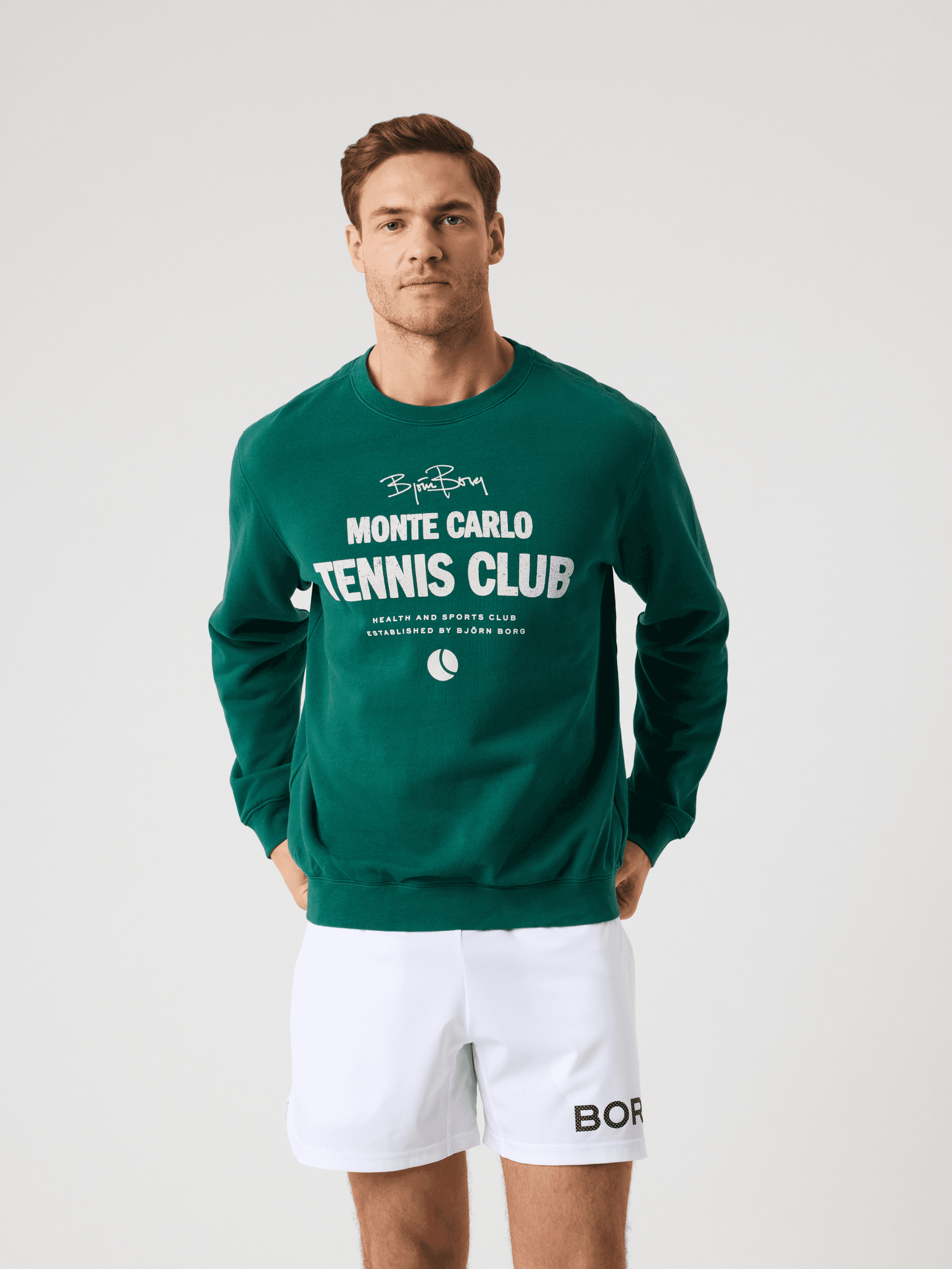 Björn Borg, M BORG CLASSIC PRINT SWEATSHIRT, Model 1
