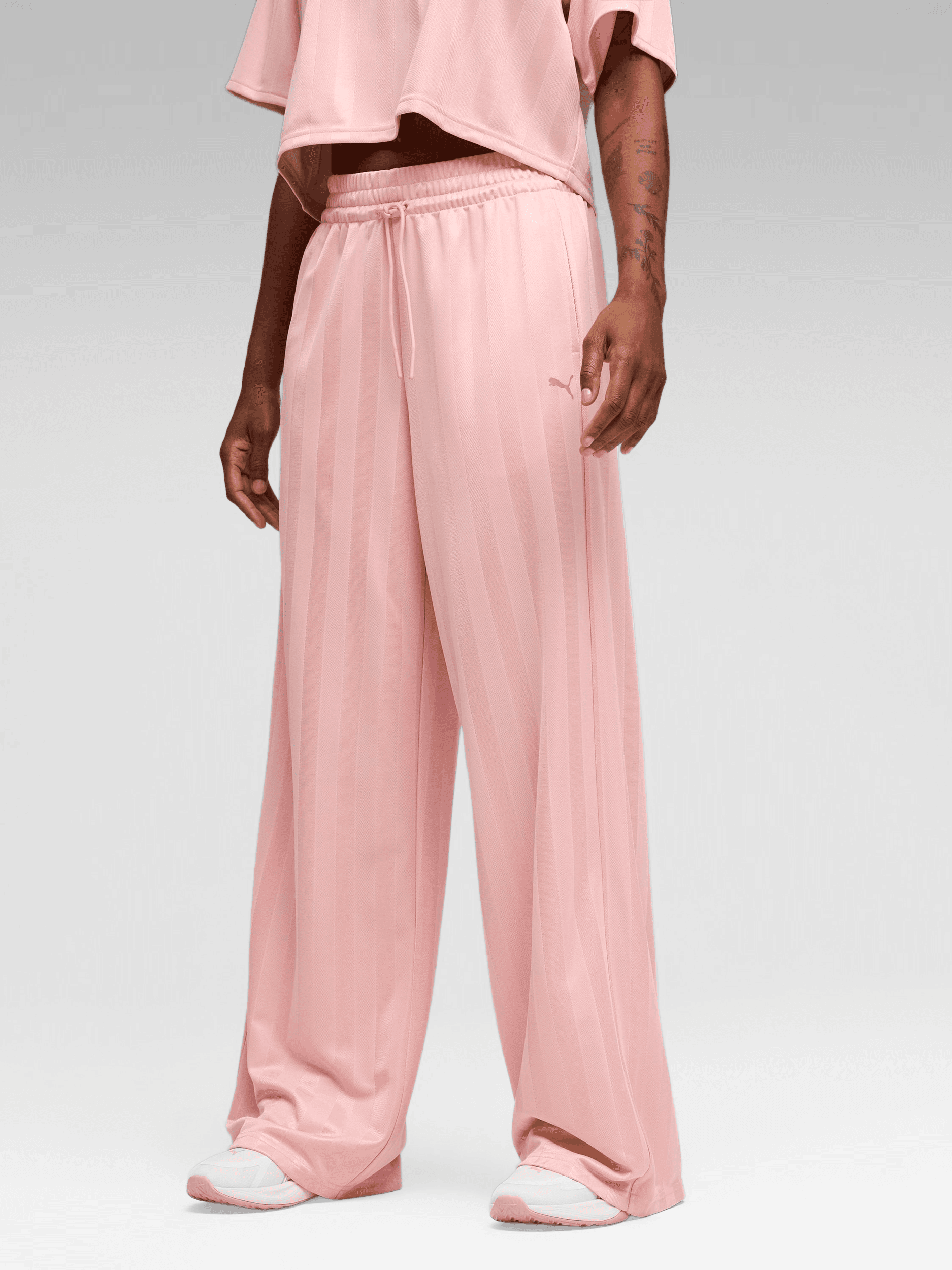 Puma, W LEAGUE WIDE LEG PANT, Model 1