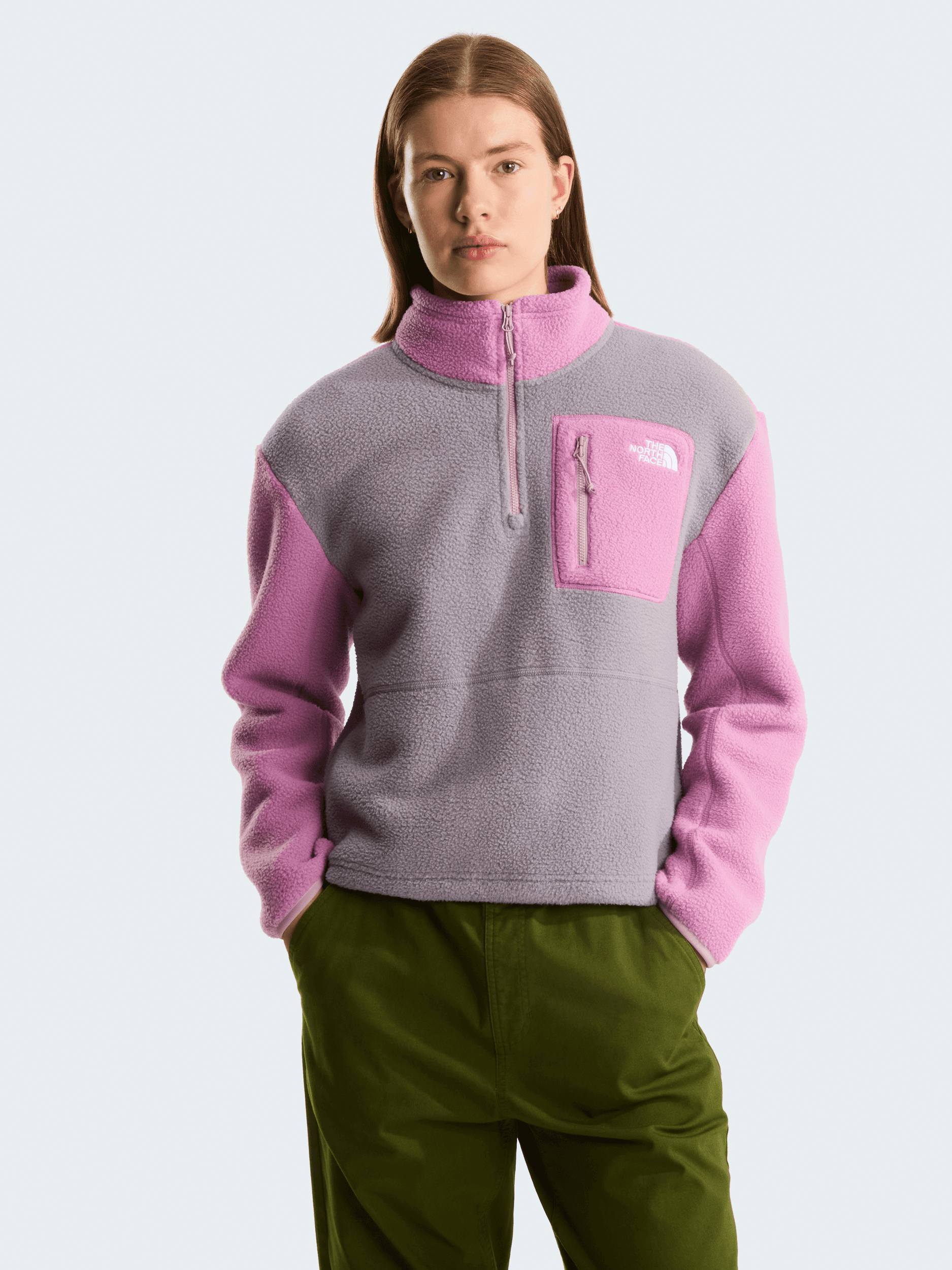 THE NORTH FACE, W Yumiori 1/4 Zip, Model 1