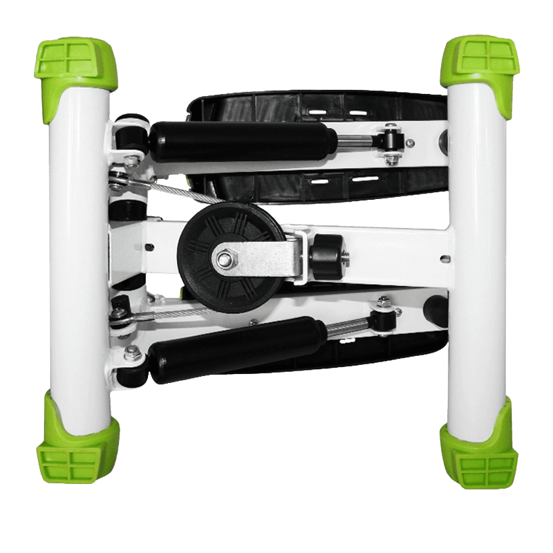 northix, Twist Stepper With Ropes, Green – Compact Fitness Equipment, Detail 1