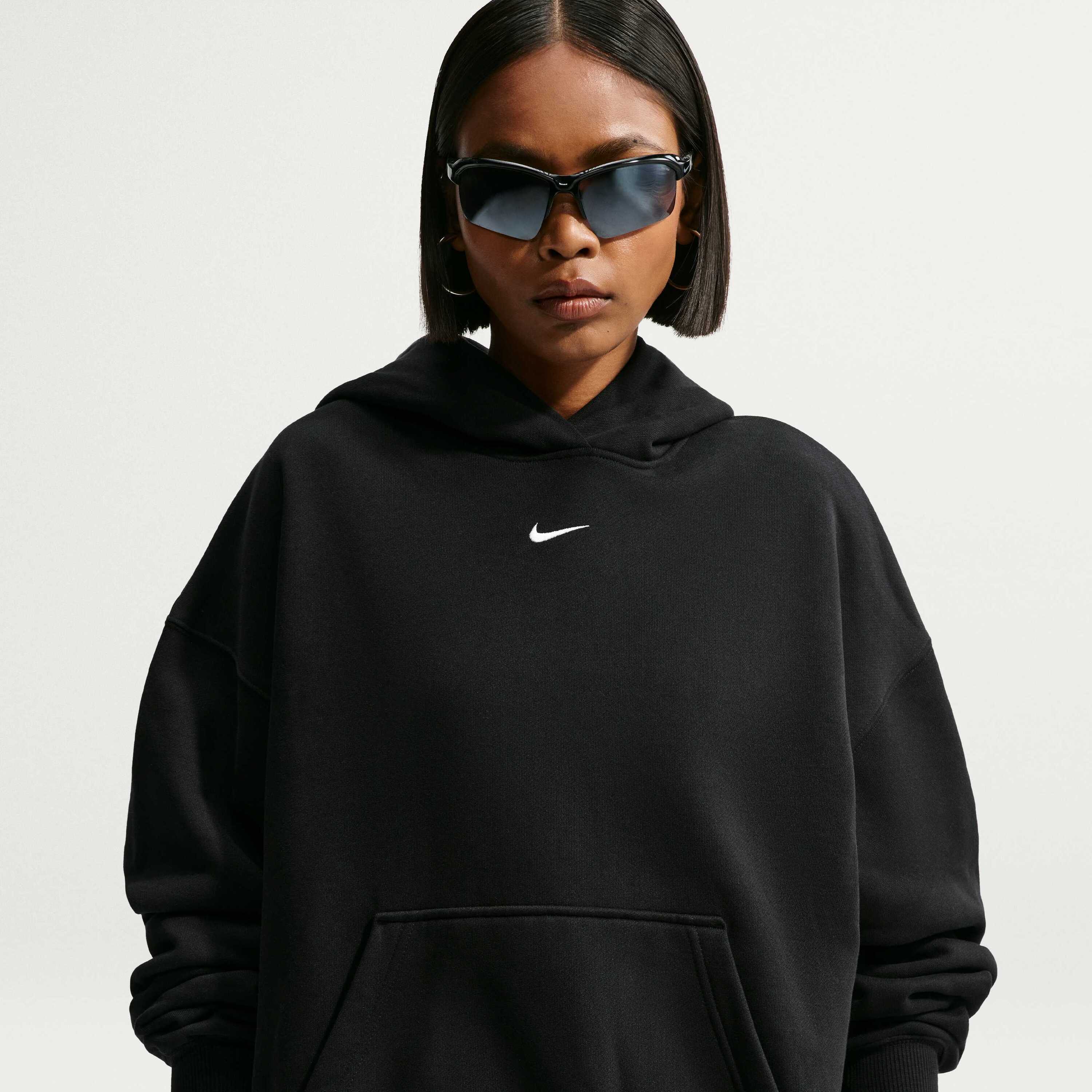 Nike, W STUDIO FLEECE OVERSIZE PO HOODIE, Product 0