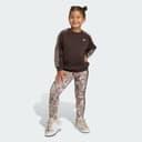 Adidas Originals Set Adidas X Liberty London Med Överdimensionerad Tröja Och Leggings, Brown