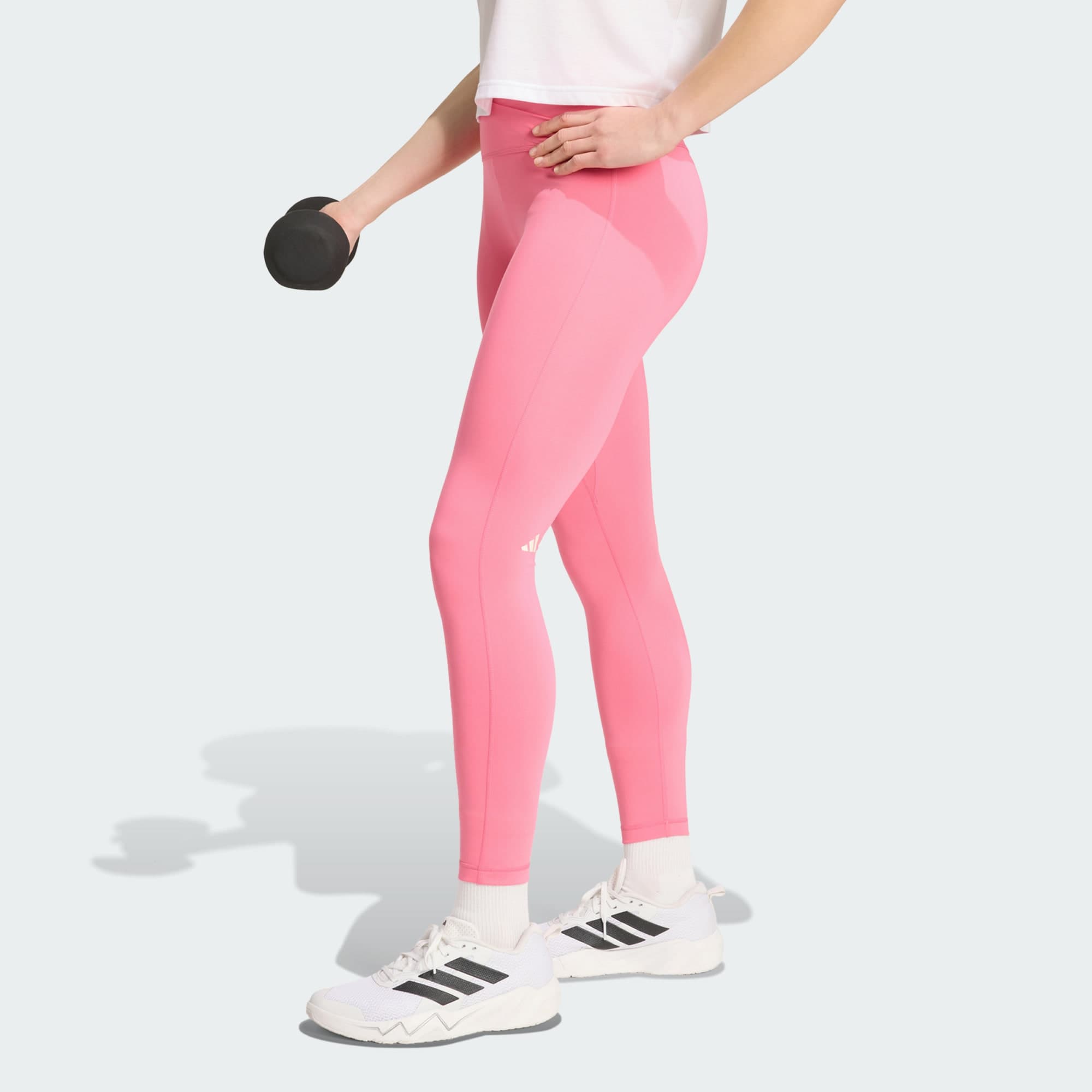 Adidas, Adidas 3 Stripes Studio All Me 7/8 X-over Leggings, Model 1