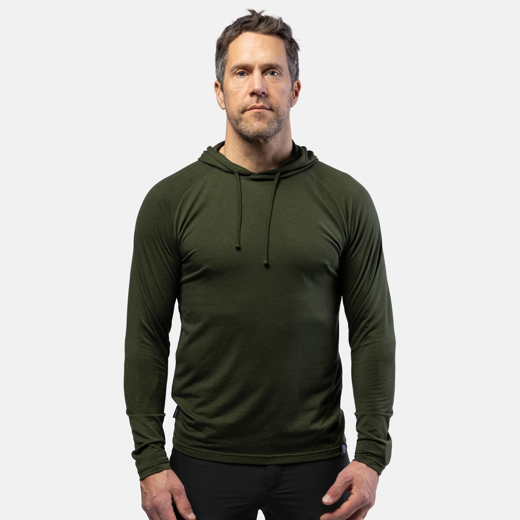 beyond nordic, Bn213 Light Merino Hoodie Men's, Product 0