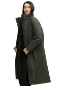 Women Winterjacket Traumblüte, Green