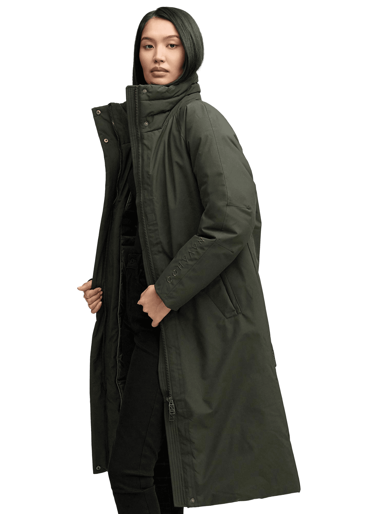 navahoo, Women Winterjacket Traumblüte, Model 1