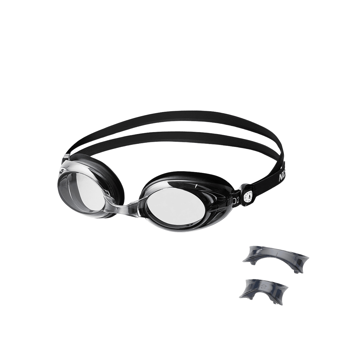 northix, Black Swimming Goggles, Anti-fog, Uv Protection, Product 0