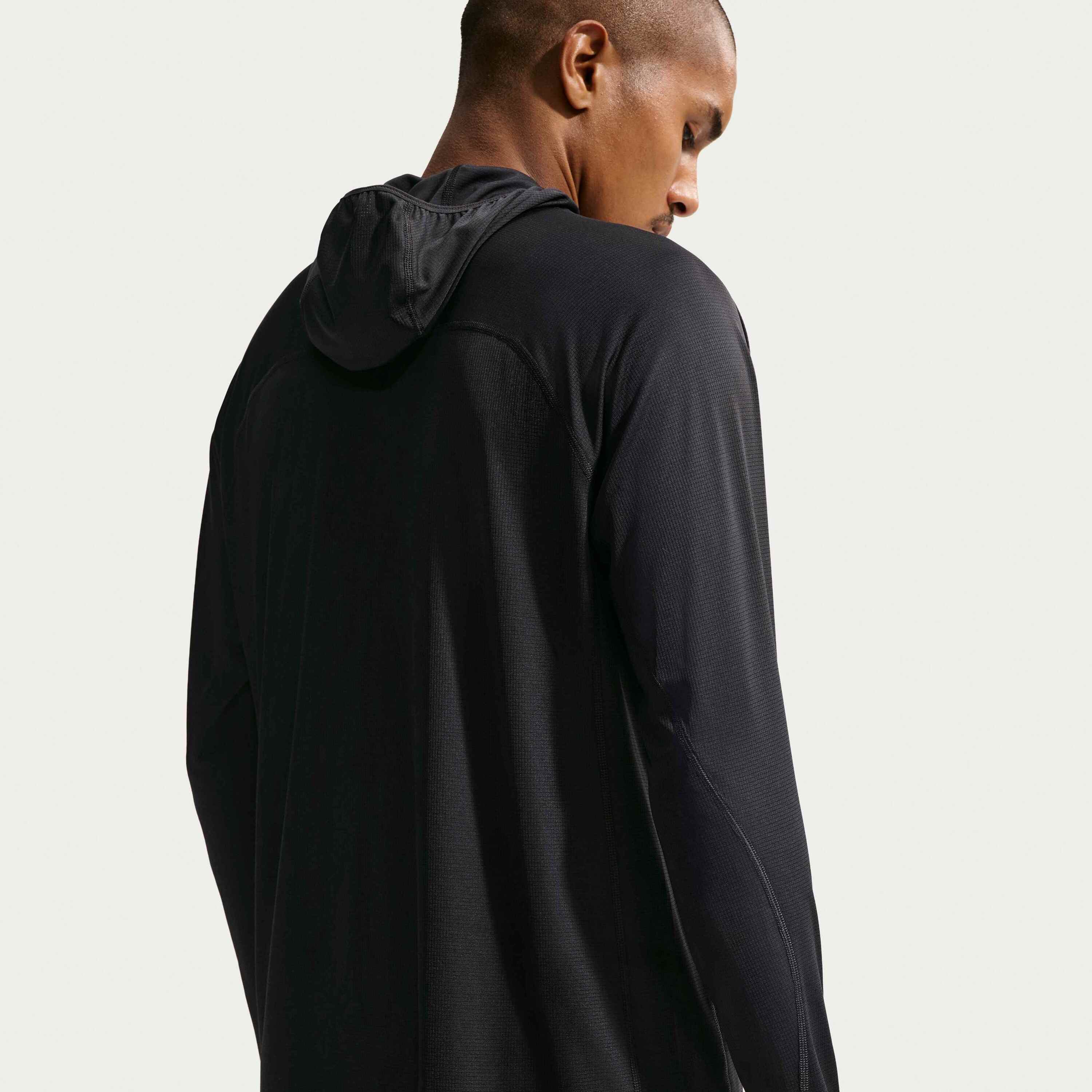 Nike, Men's Dri-fit Uv Protection Hooded Trail-running Top Acg 'solar Chase', Detail 1