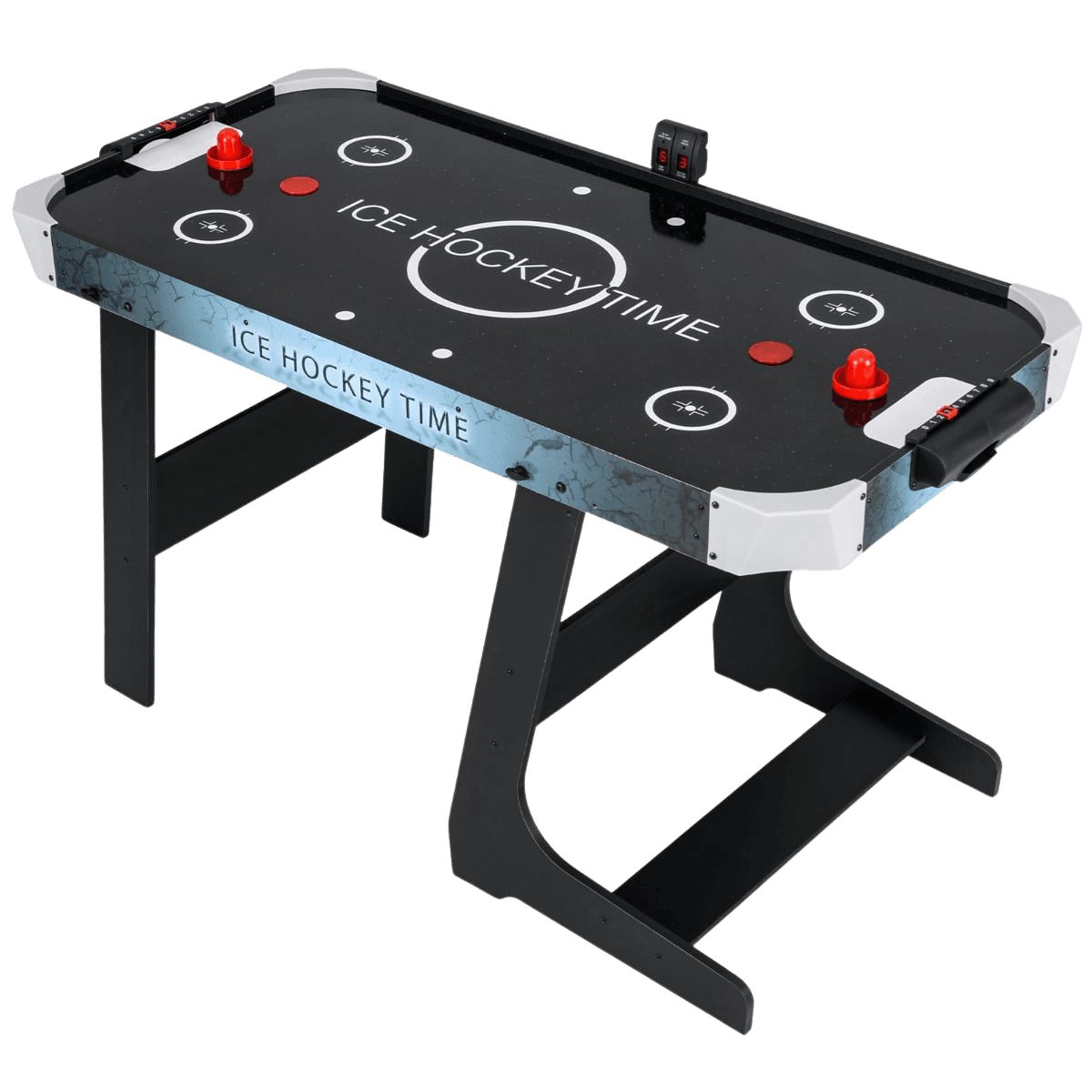 northix, Folding Air Hockey Table With Led Display 12v Motor, Product 0