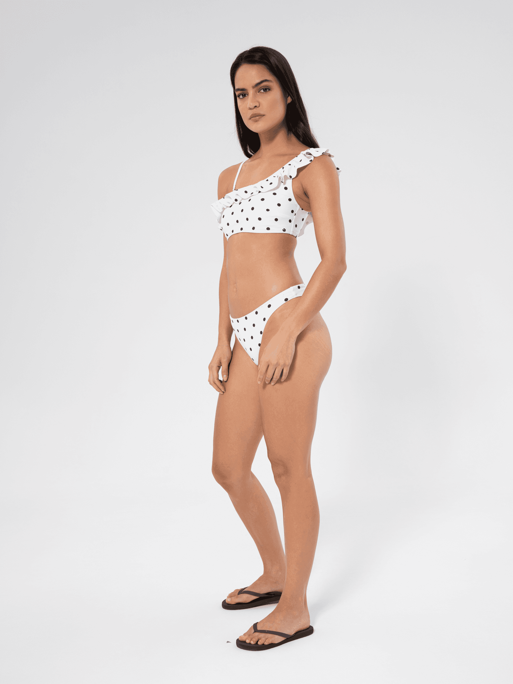 PANOS EMPORIO, W POLKA DOT NEFELI BOTTOM, Model 1
