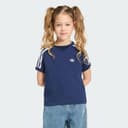 Adidas Originals 3 Stripes T-shirt, Blue