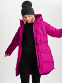 W Warm Parka, Pink