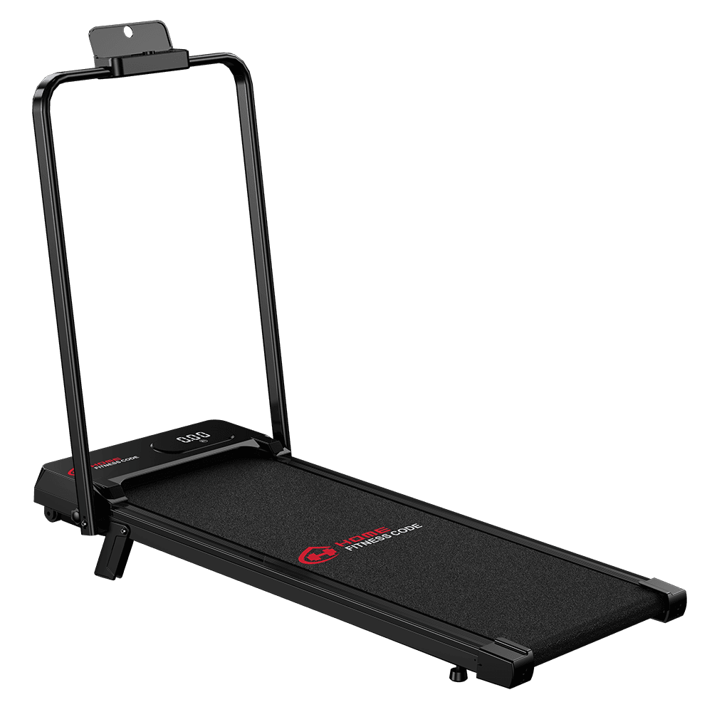 homefitnesscode, Hopfällbart löpband, 5 % manuell lutning, 1–6 km/h, Product 0