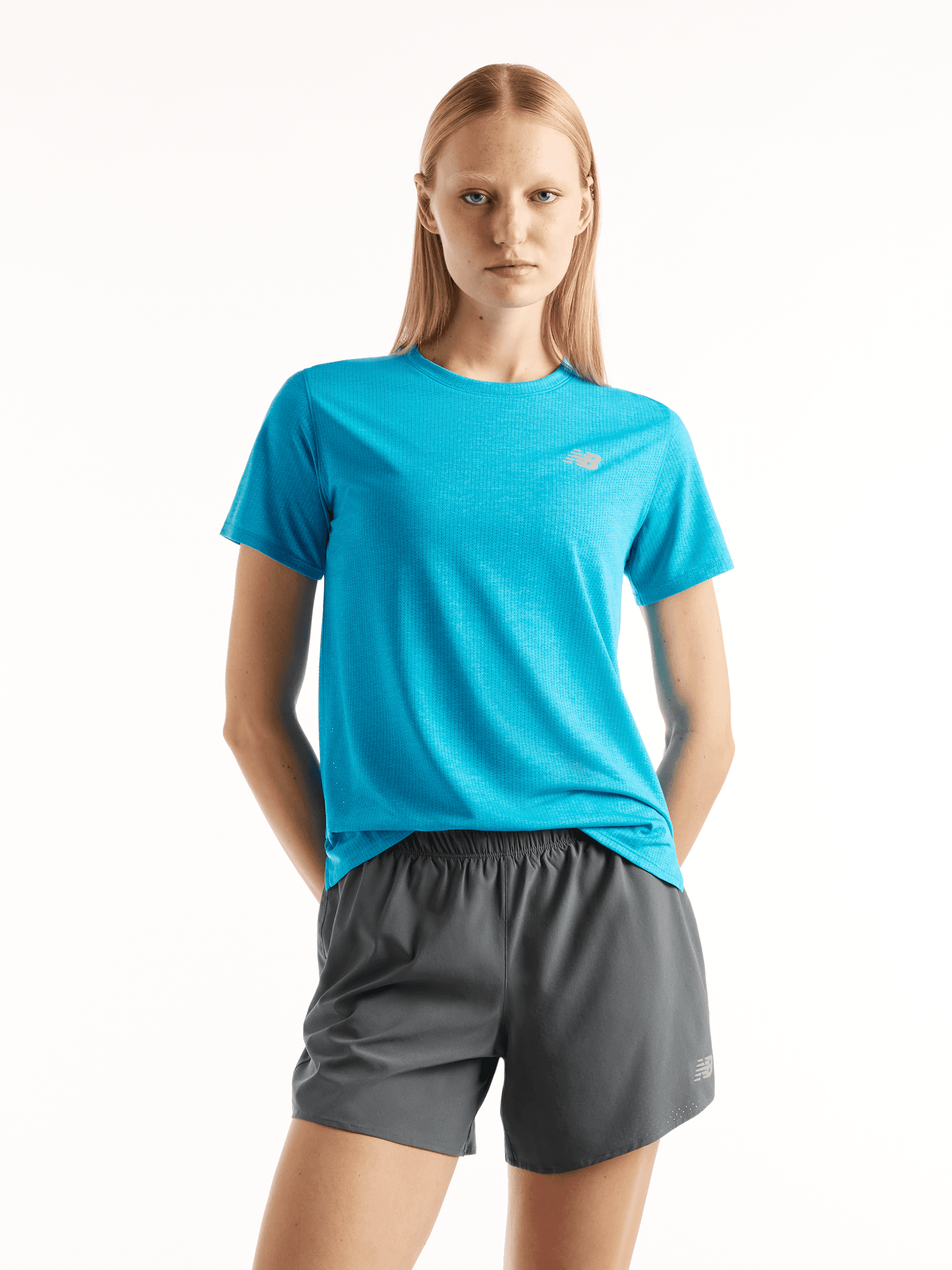 New Balance, W Athletics Short Sleeve, Model 1