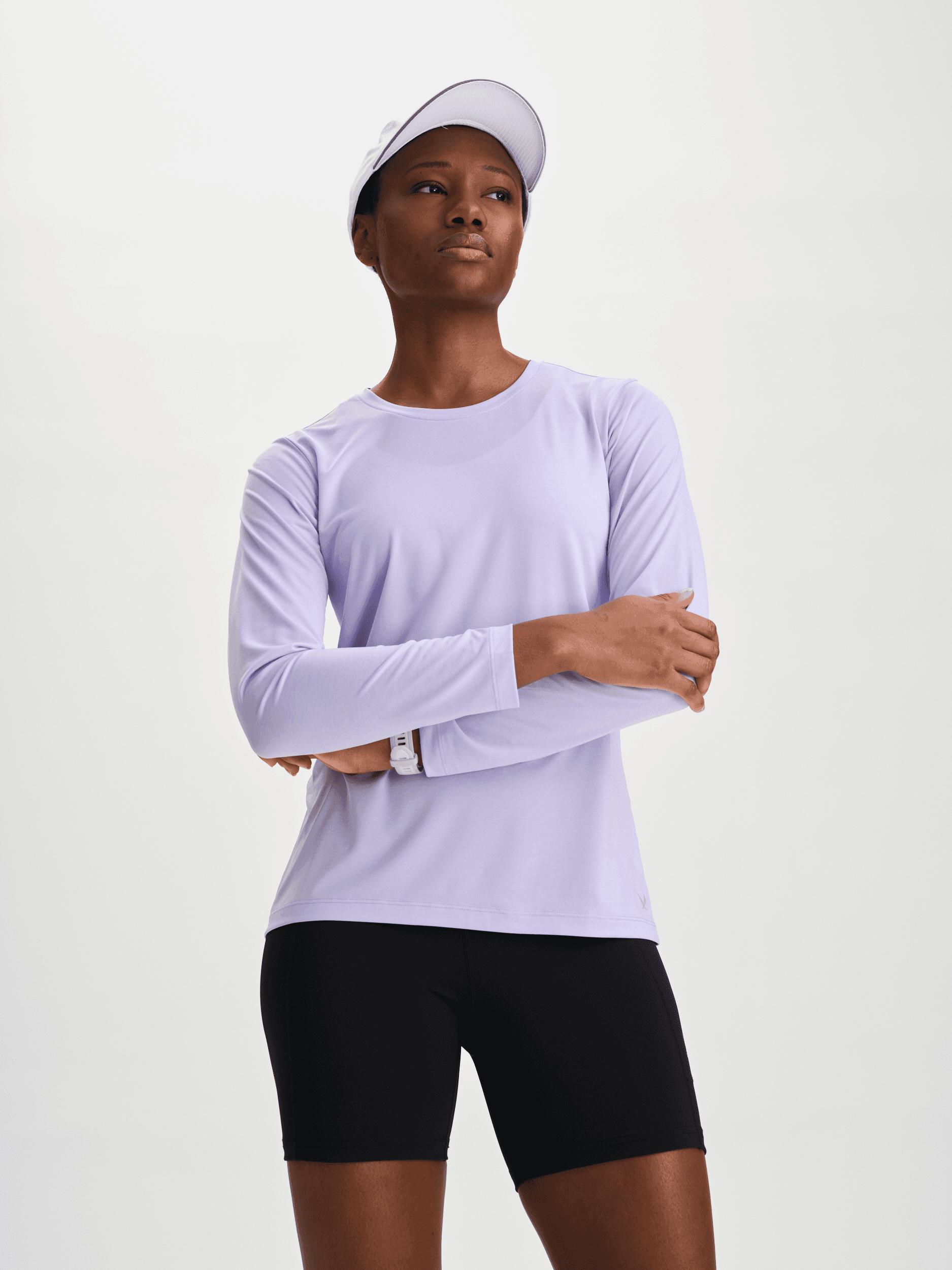 SOC, W Run Long Sleeve Top, Model 1