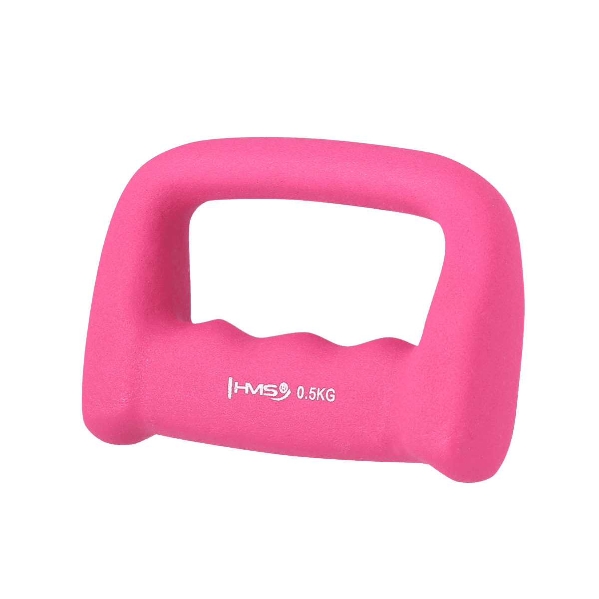 northix, Pink Neoprene Dipping Dumbbell 0.5 Kg, Detail 1