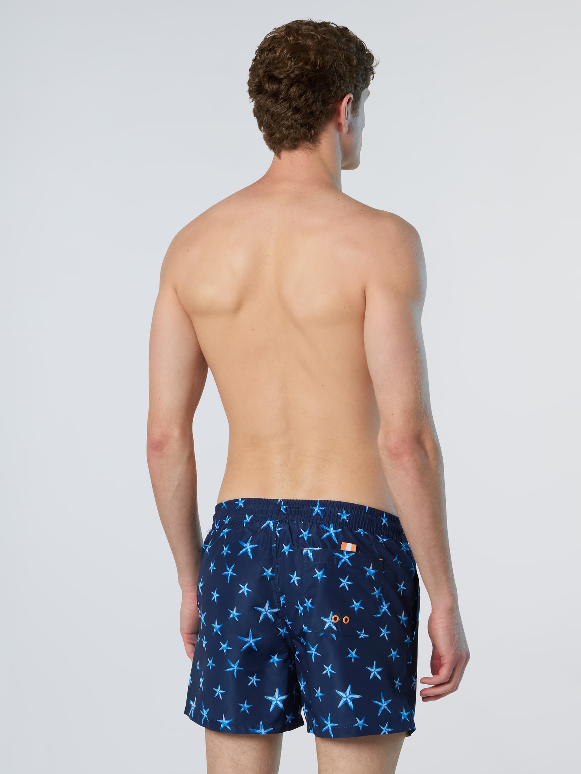 north sails, North Sails Swim Shorts Repreve® With Ocean Print, Model 1