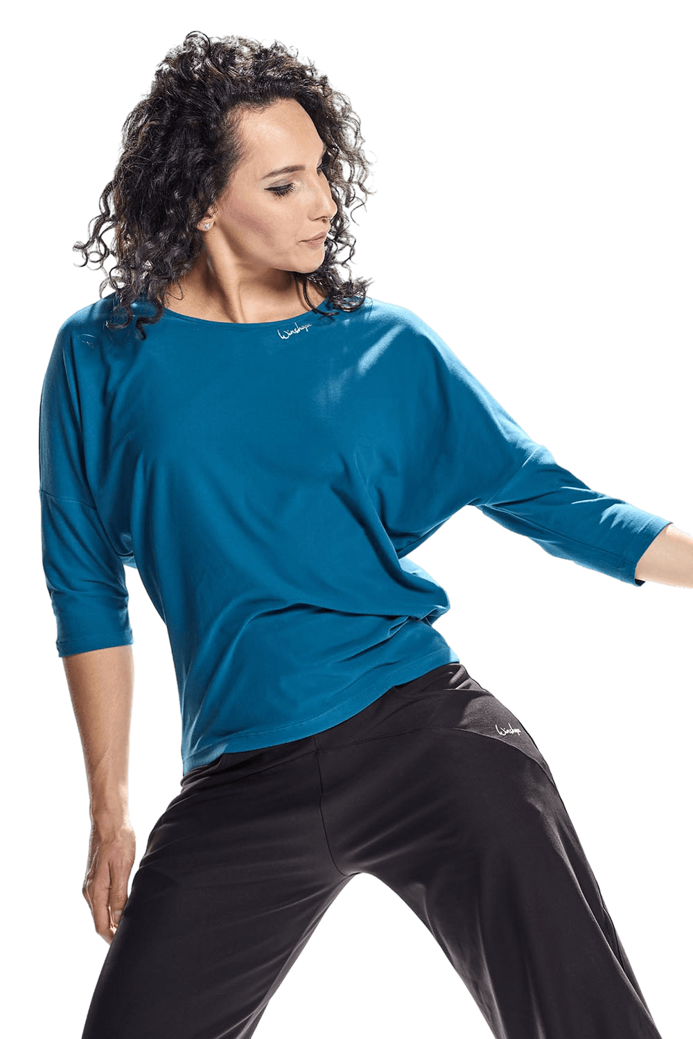 winshape, 3/4 Sleeved Top Dt111ls, Model 1