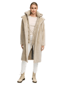 Women Winterjacket Teddyzauber, Grey