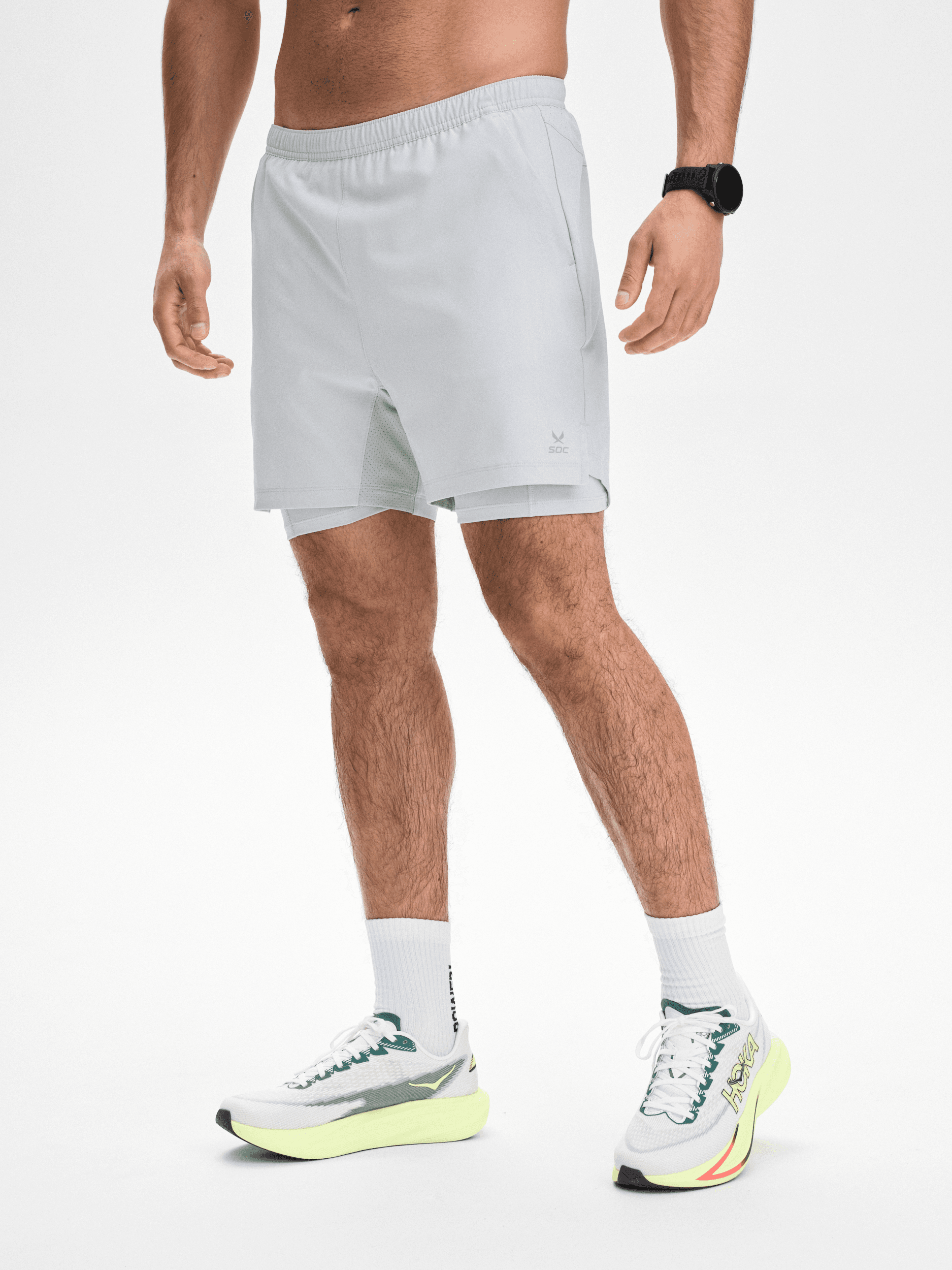 SOC, M Run 2 In 1 Shorts, Model 1